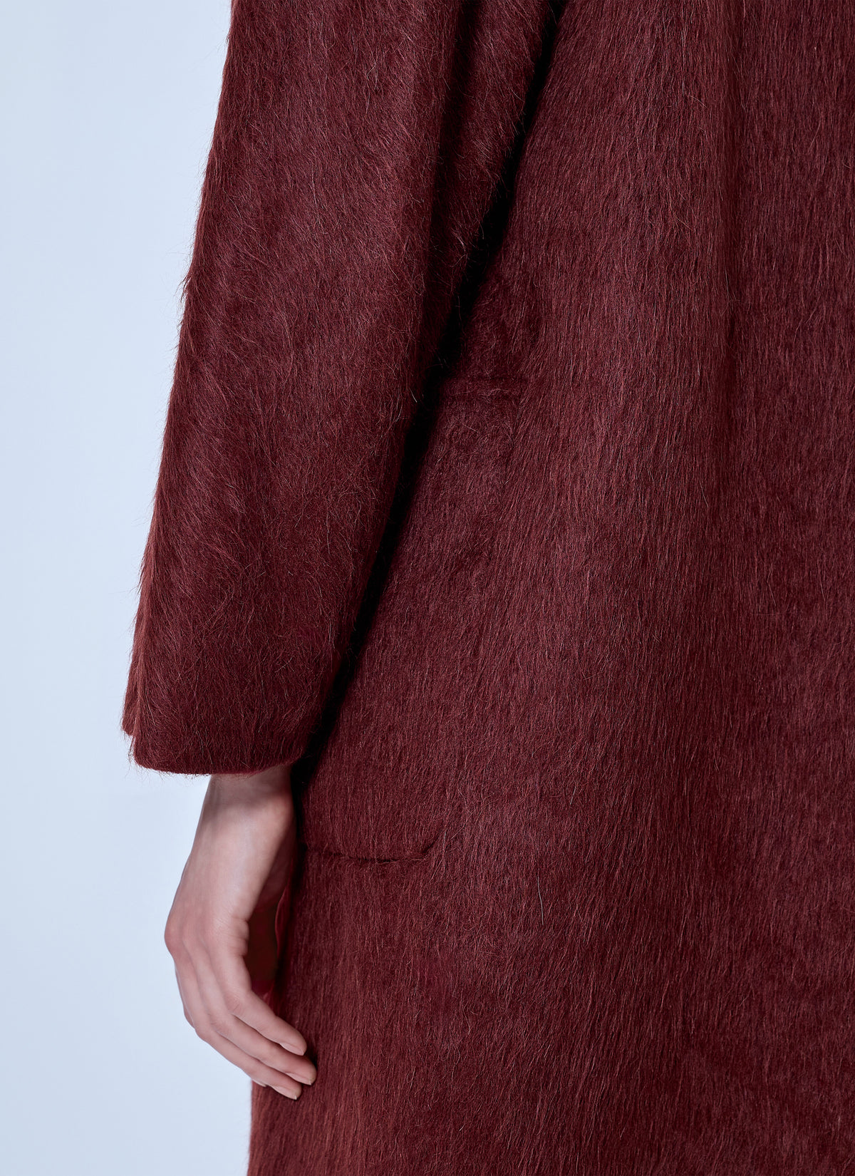 Max Mara Women Alpaca And Wool Wrap Coat MAX MARA