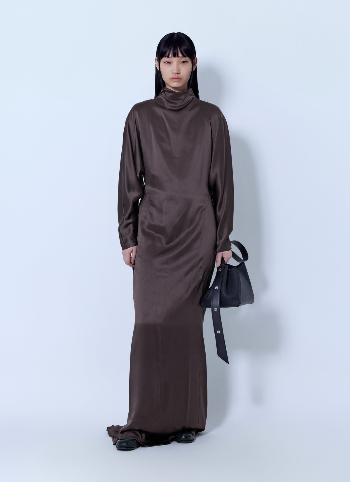 Max Mara Women High-Neck Satin Gown MAX MARA