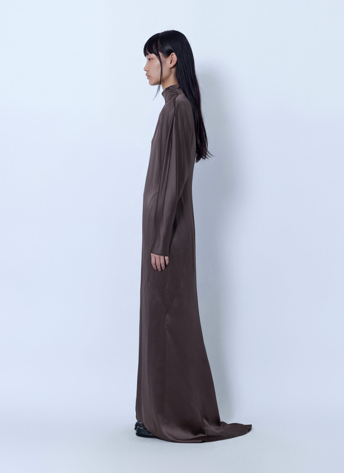 Max Mara Women High-Neck Satin Gown MAX MARA