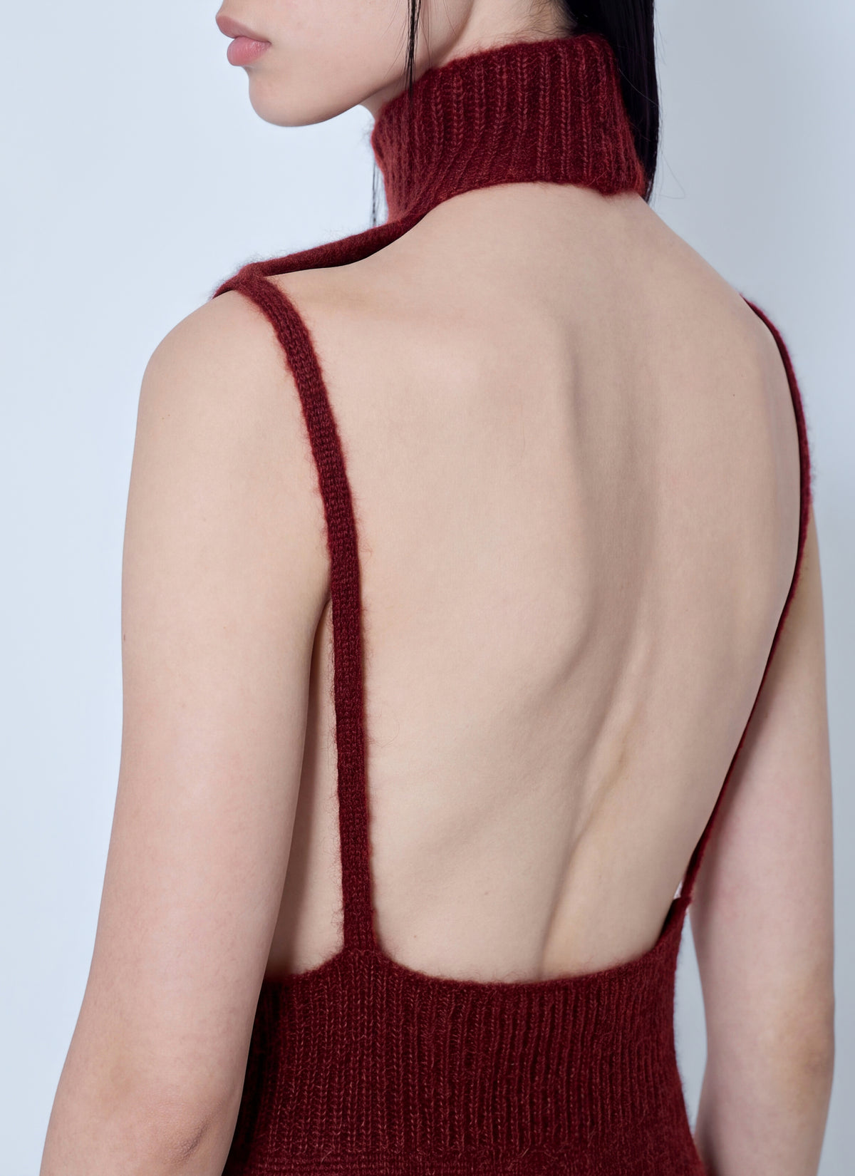 Max Mara Women Ribbed Sleeveless Turtleneck Top MAX MARA