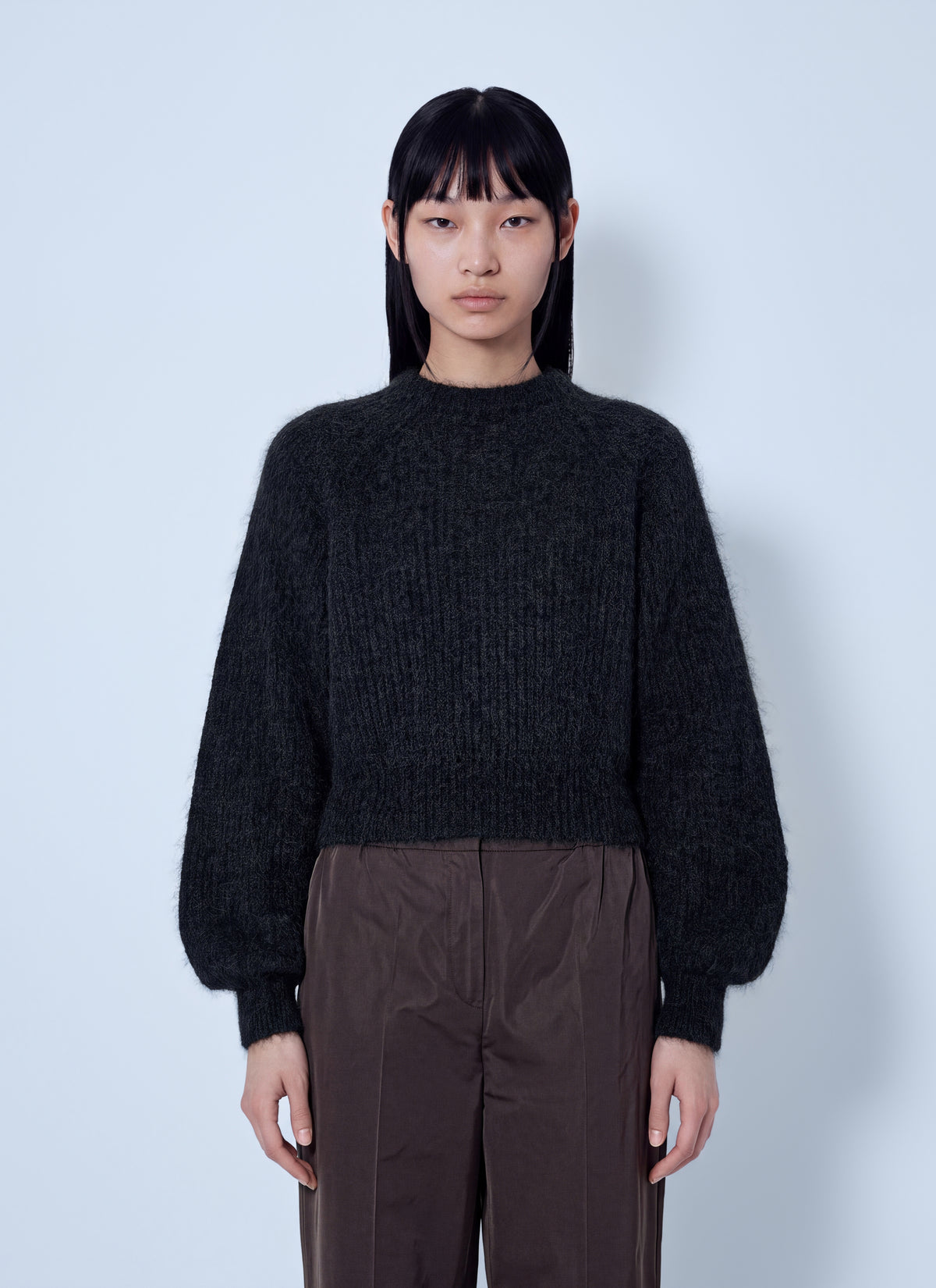 Max Mara Women Crewneck Mohair-Blend Sweater MAX MARA
