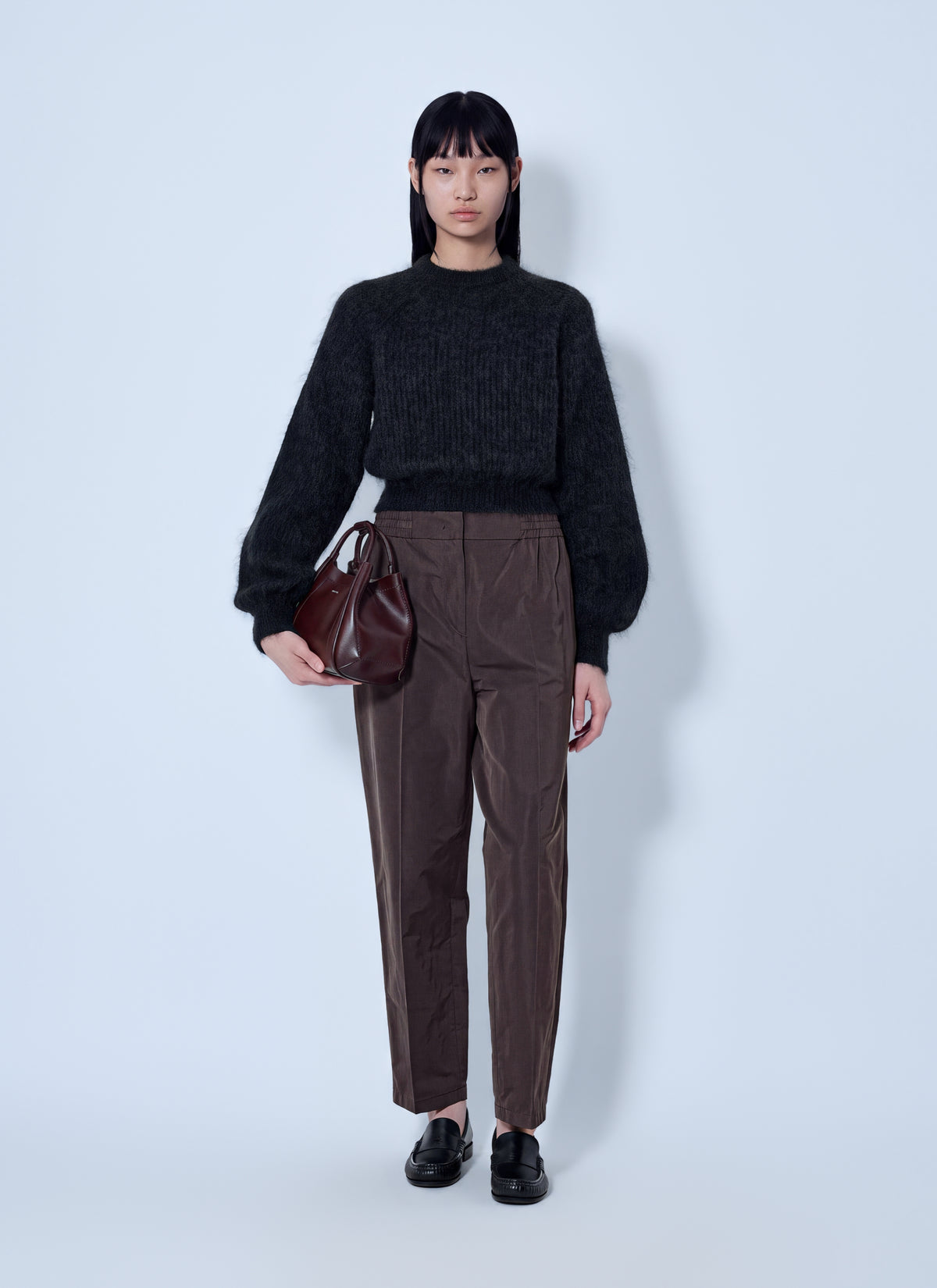 Max Mara Women Crewneck Mohair-Blend Sweater MAX MARA
