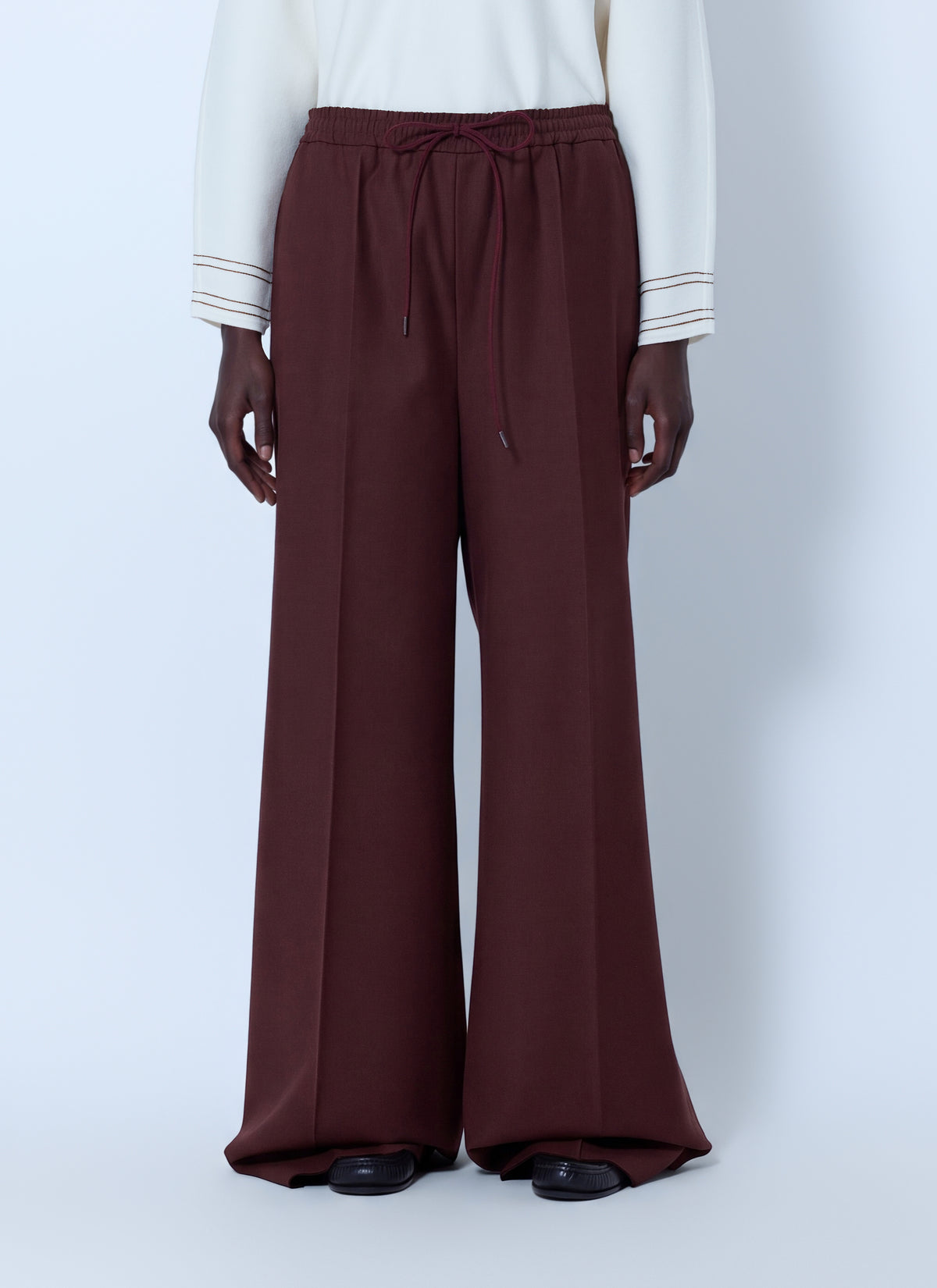 Max Mara Women Wide-Leg Drawstring Trousers MAX MARA
