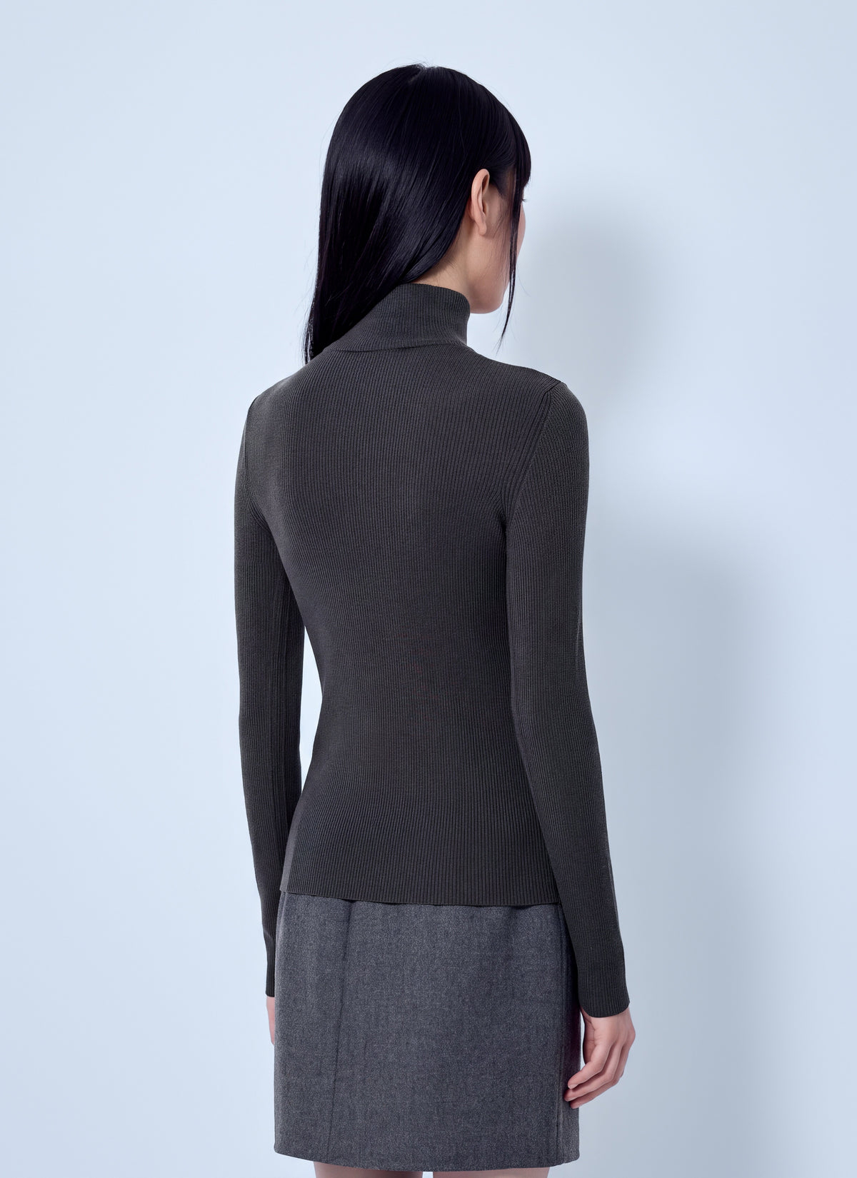 Max Mara Women Ribbed Turtleneck Sweater MAX MARA