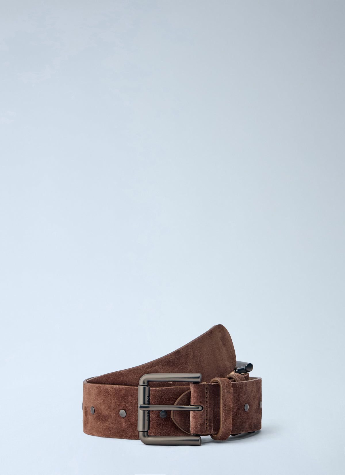 Max Mara Women Suede Finish Leather Belt MAX MARA