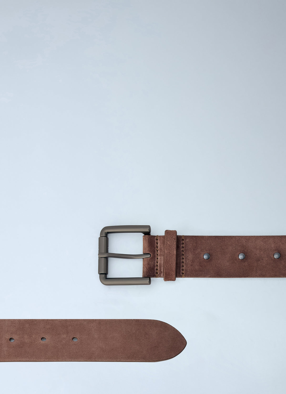 Max Mara Women Suede Finish Leather Belt MAX MARA