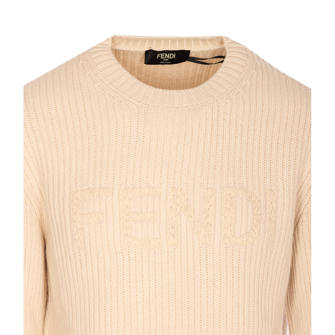 Fendi Men Maxi Lettering Fendi Logo Sweater FENDI