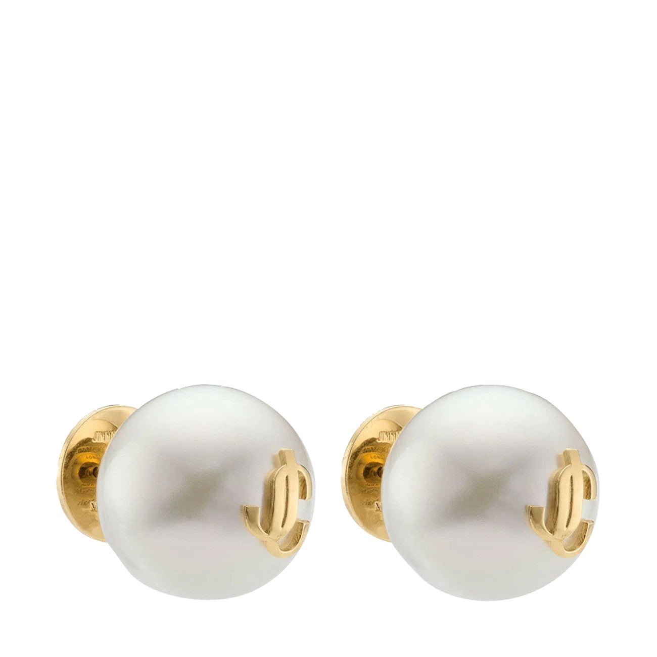 Jimmy Choo Women Maxi Pearl Studs Earrings JIMMY CHOO