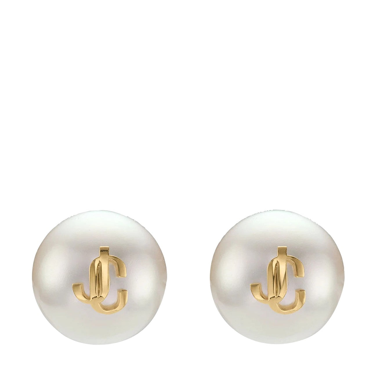 Jimmy Choo Women Maxi Pearl Studs Earrings JIMMY CHOO