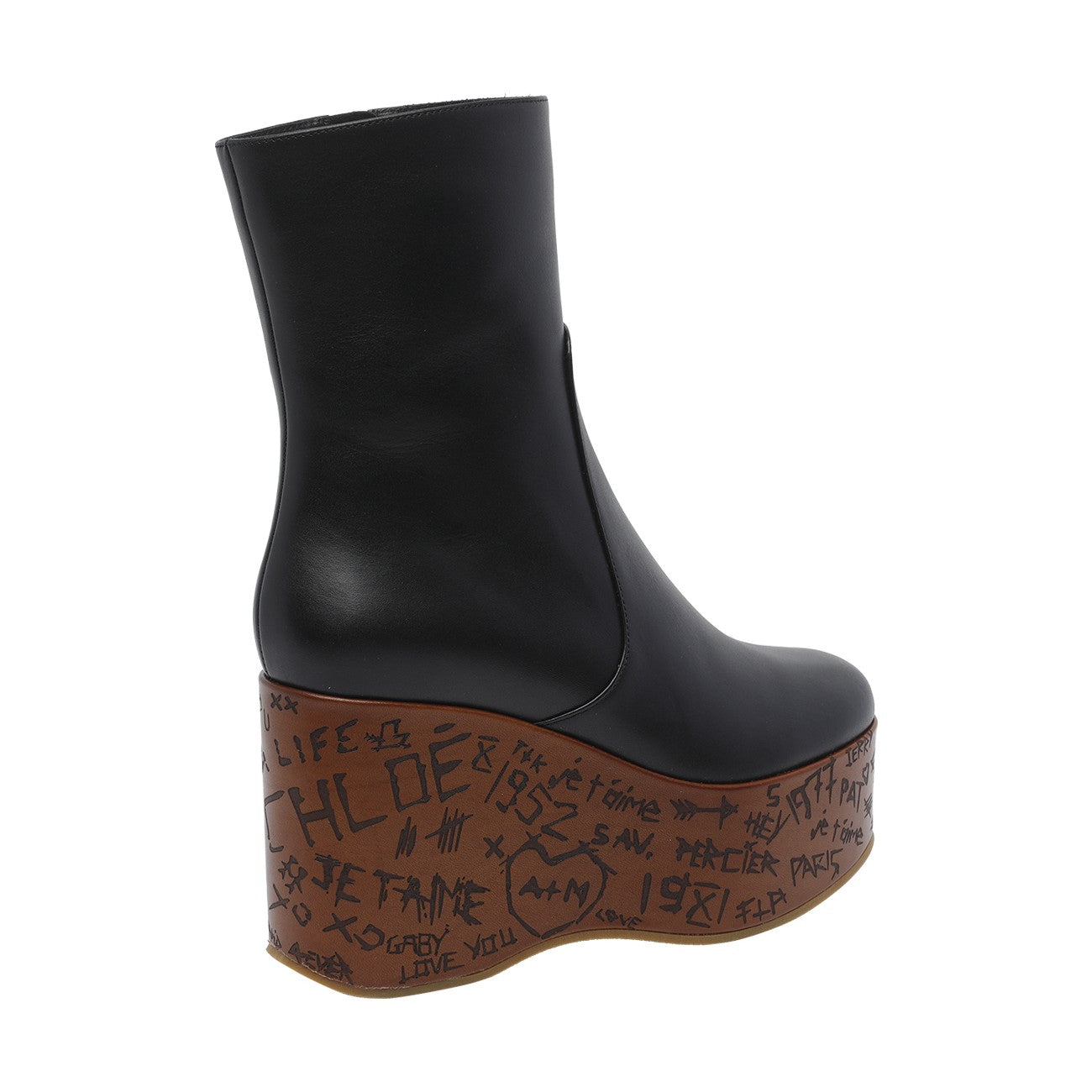 Chloe' Women Maxime Wedge Booties CHLOE