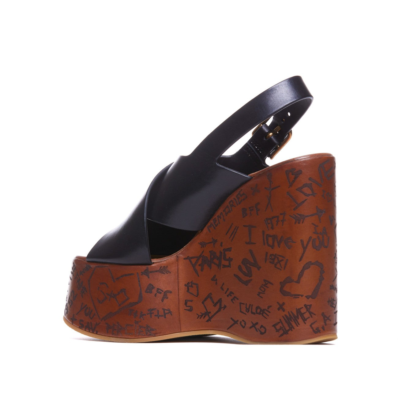 Chloe' Women Maxime Wedges Sandals CHLOE