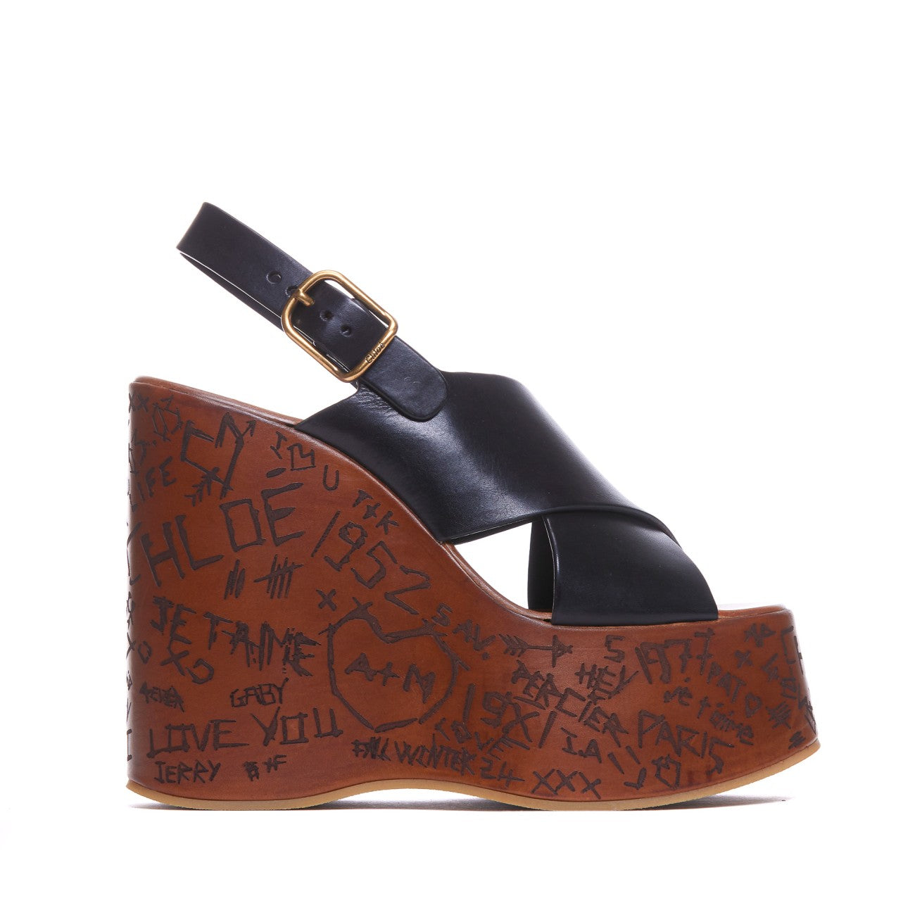 Chloe' Women Maxime Wedges Sandals CHLOE