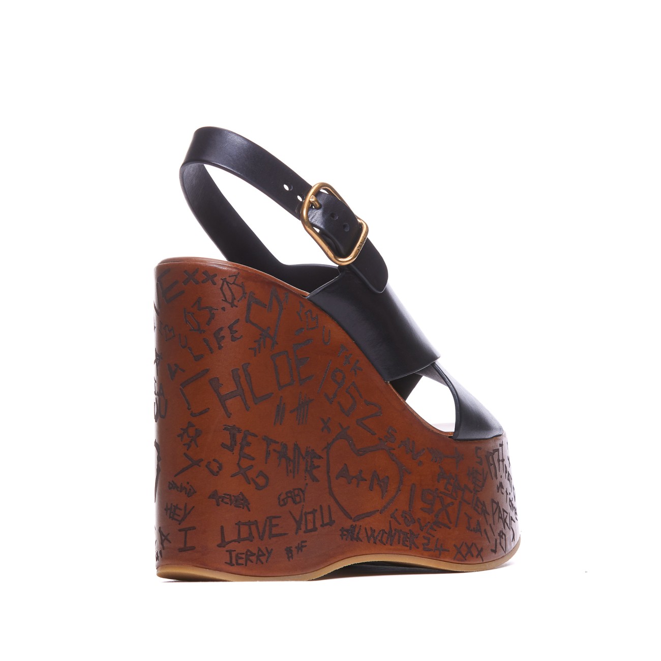 Chloe' Women Maxime Wedges Sandals CHLOE