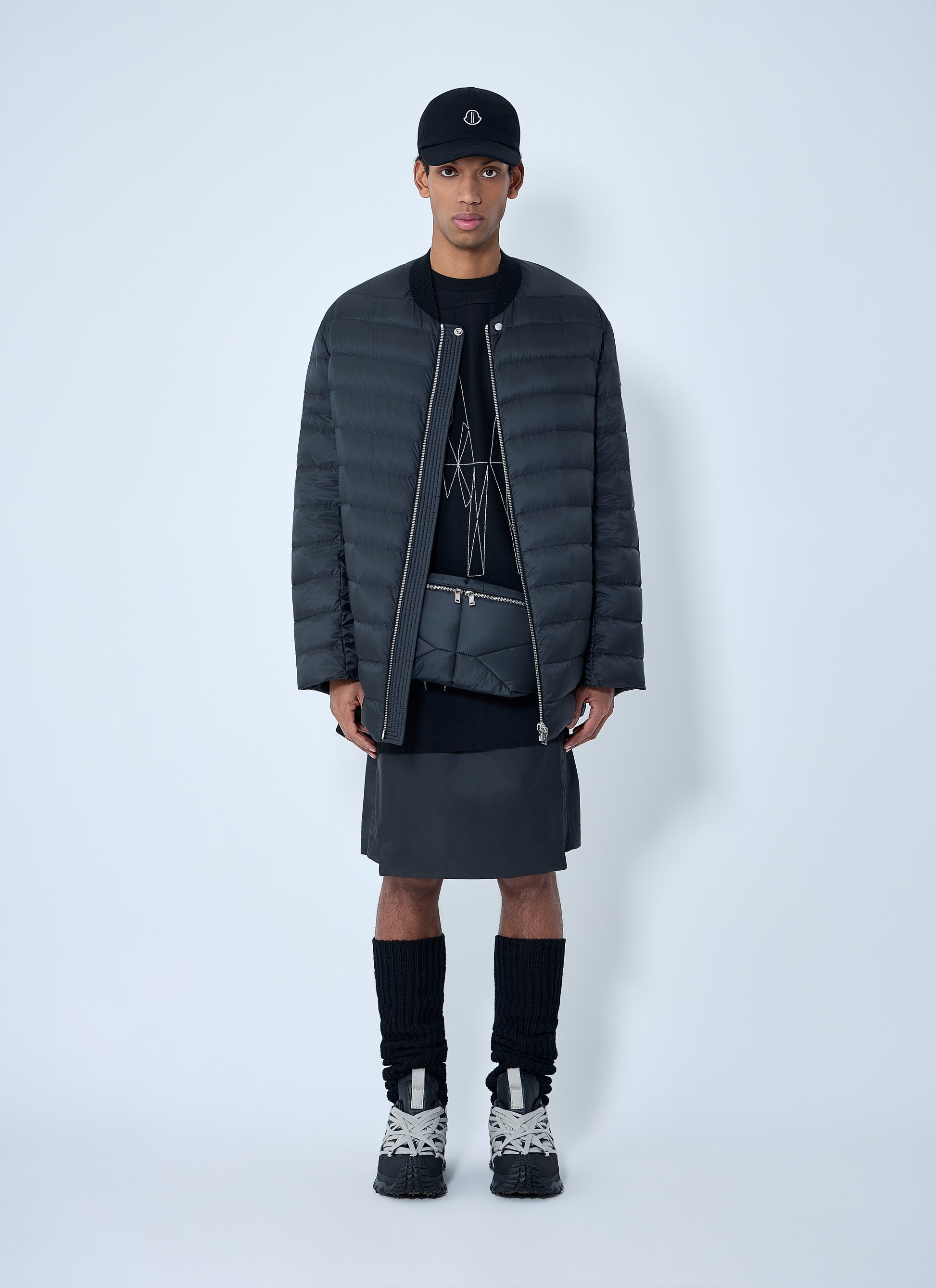 Moncler + Rick Owens Women Flight Parka Bomber Jacket MONCLER