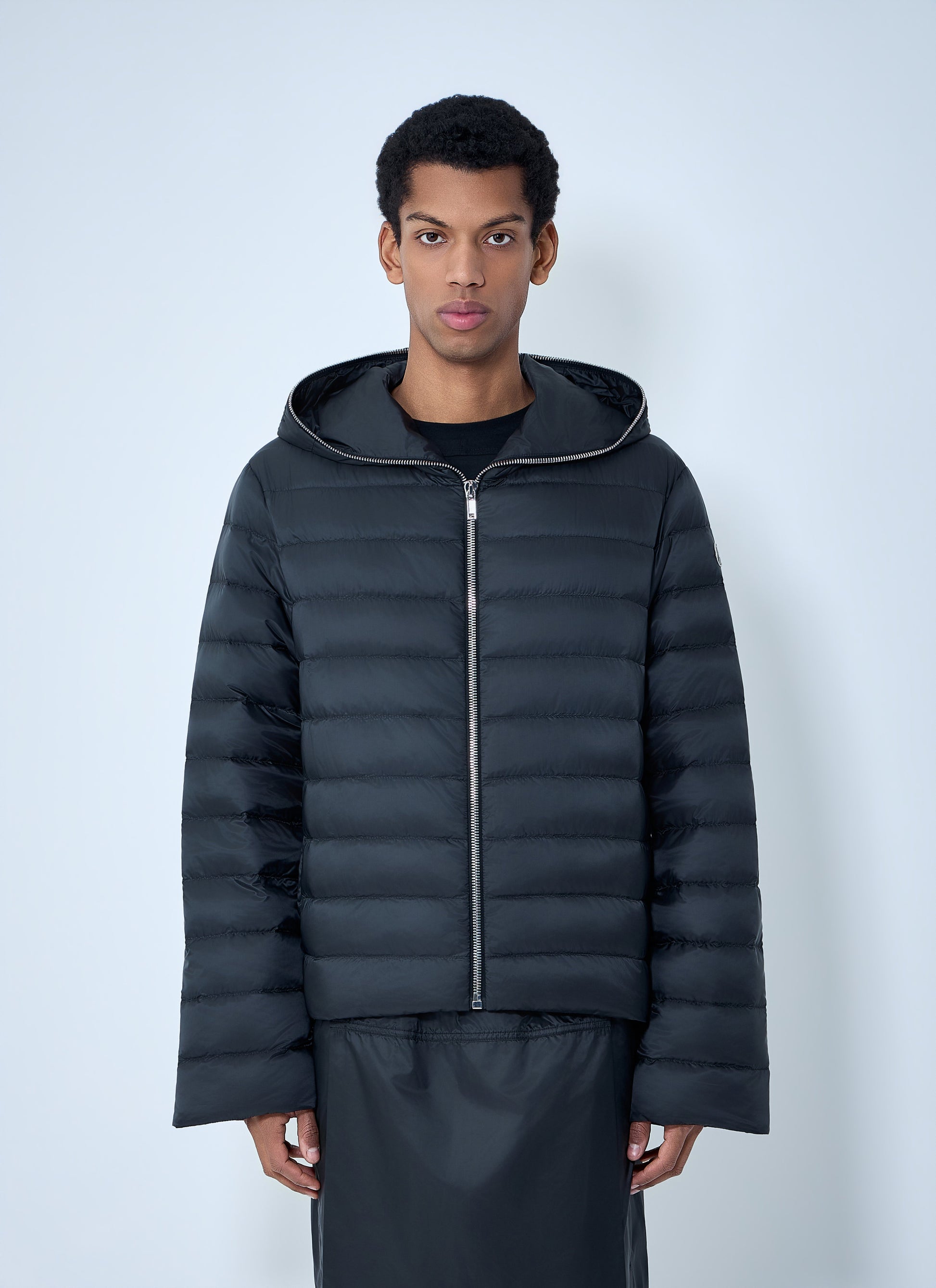 Moncler + Rick Owens Women Hooded Quilted Jacket MONCLER