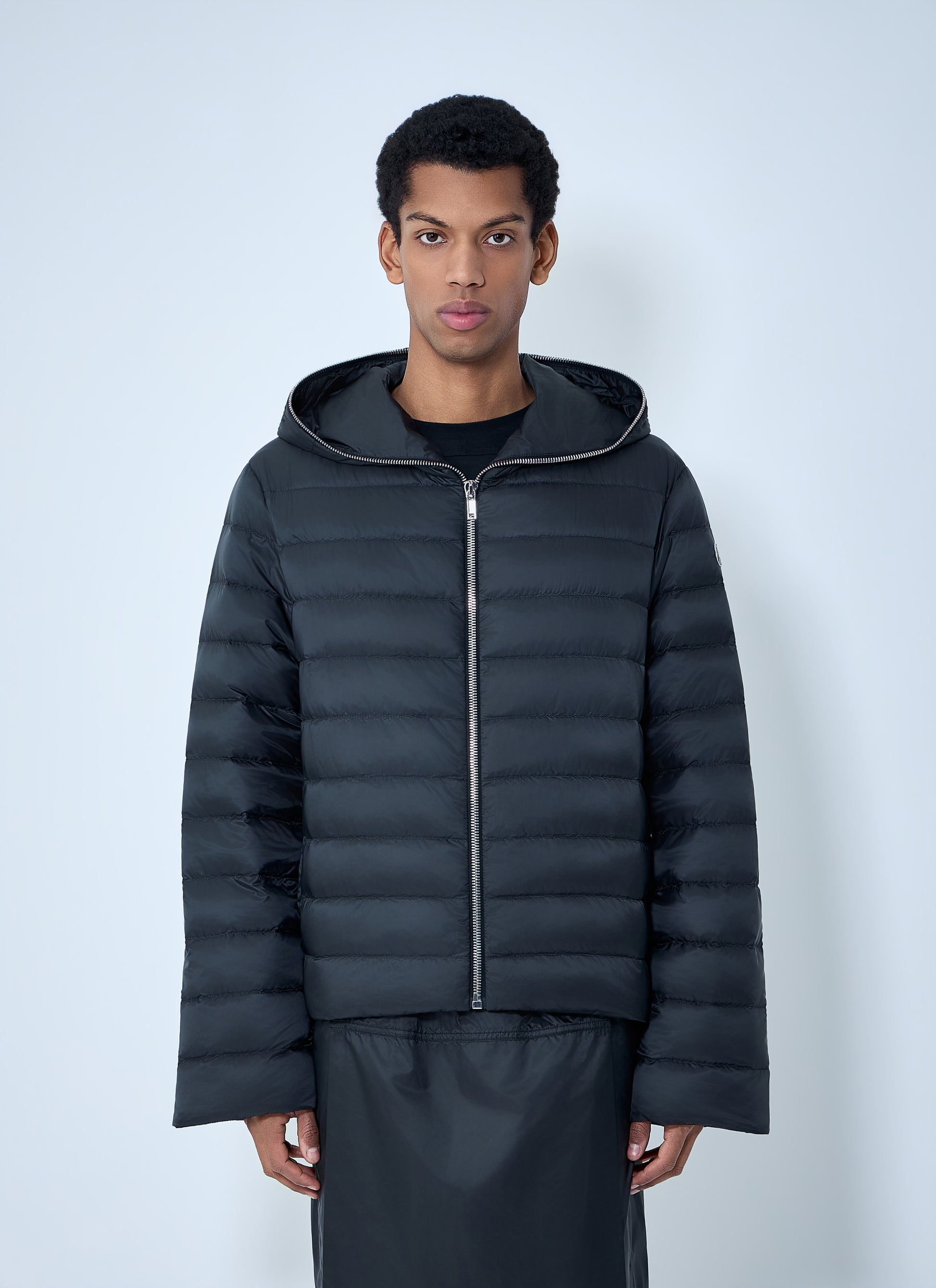 Moncler + Rick Owens Men Hooded Quilted Jacket MONCLER