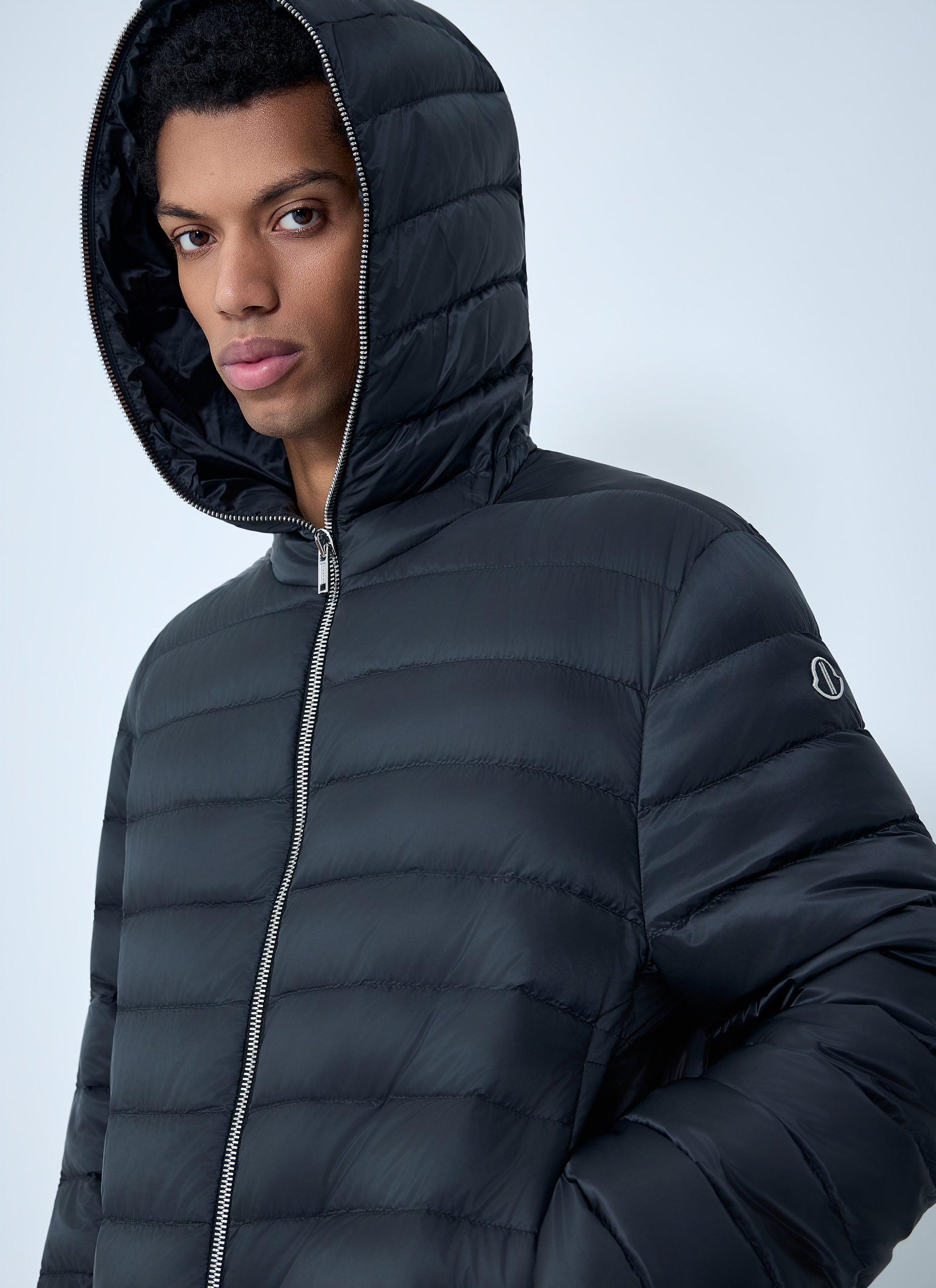 Moncler + Rick Owens Men Hooded Quilted Jacket MONCLER