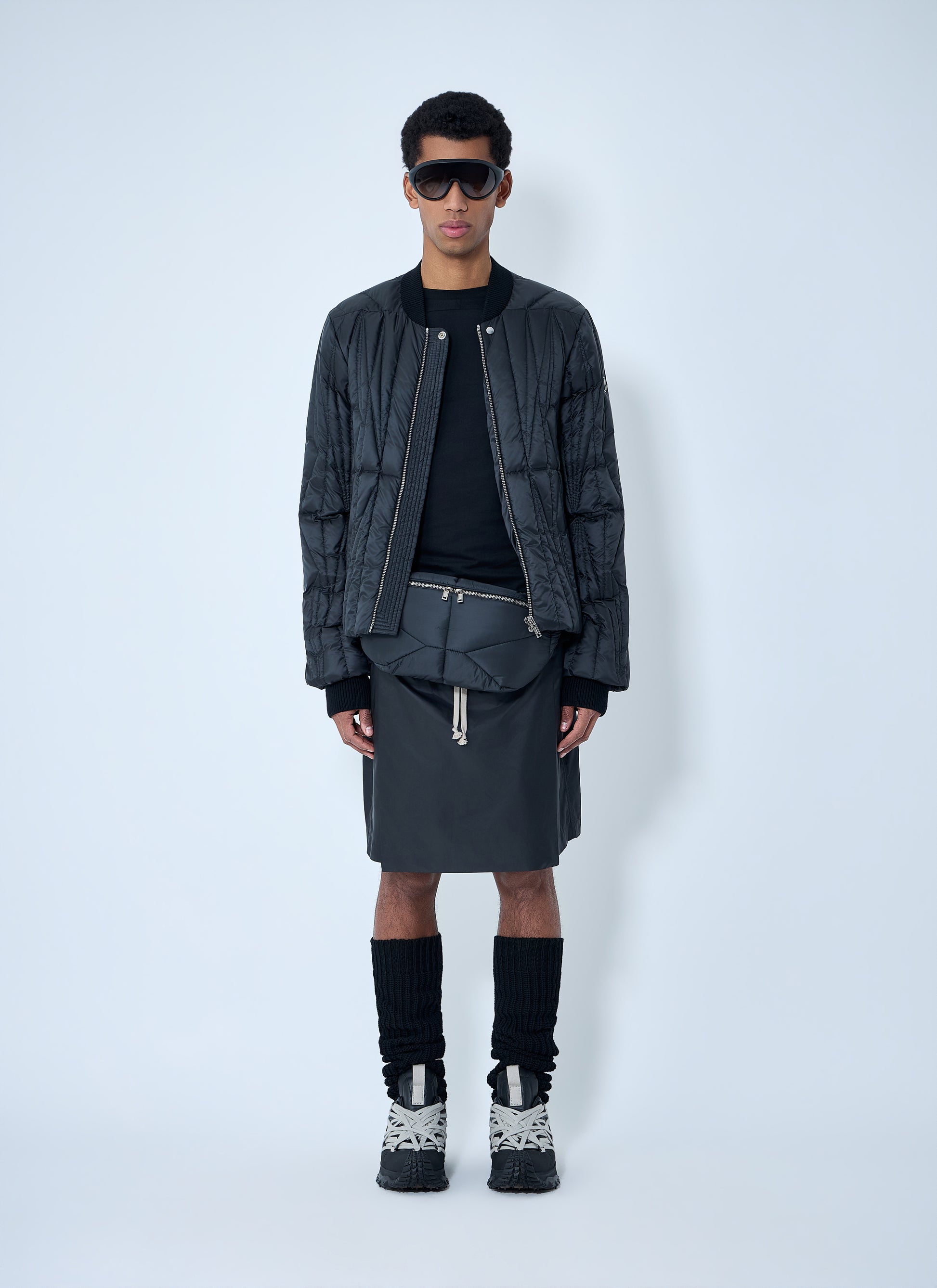 Moncler + Rick Owens Women Geocamo Flight Bomber Jacket MONCLER