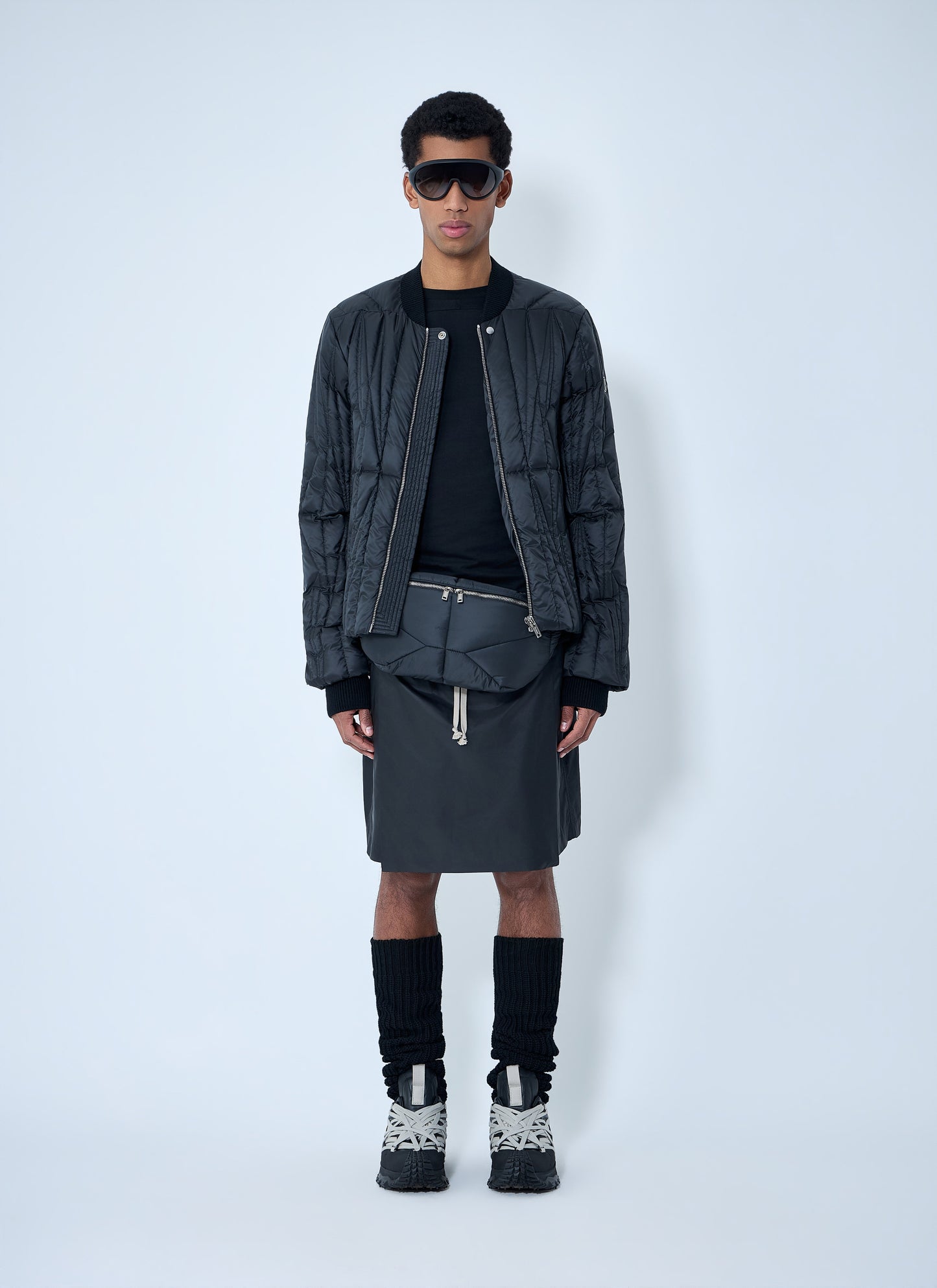 Moncler + Rick Owens Men Geocamo Flight Bomber Jacket MONCLER