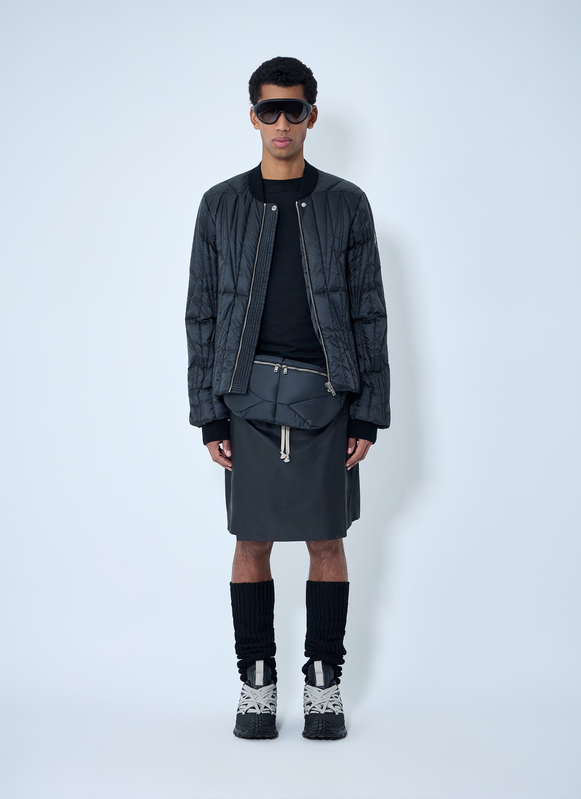 Moncler + Rick Owens Men Geocamo Flight Bomber Jacket MONCLER