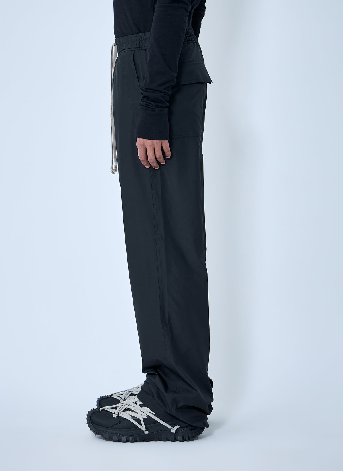 Moncler + Rick Owens Men Elasticated Drawstring Pants MONCLER