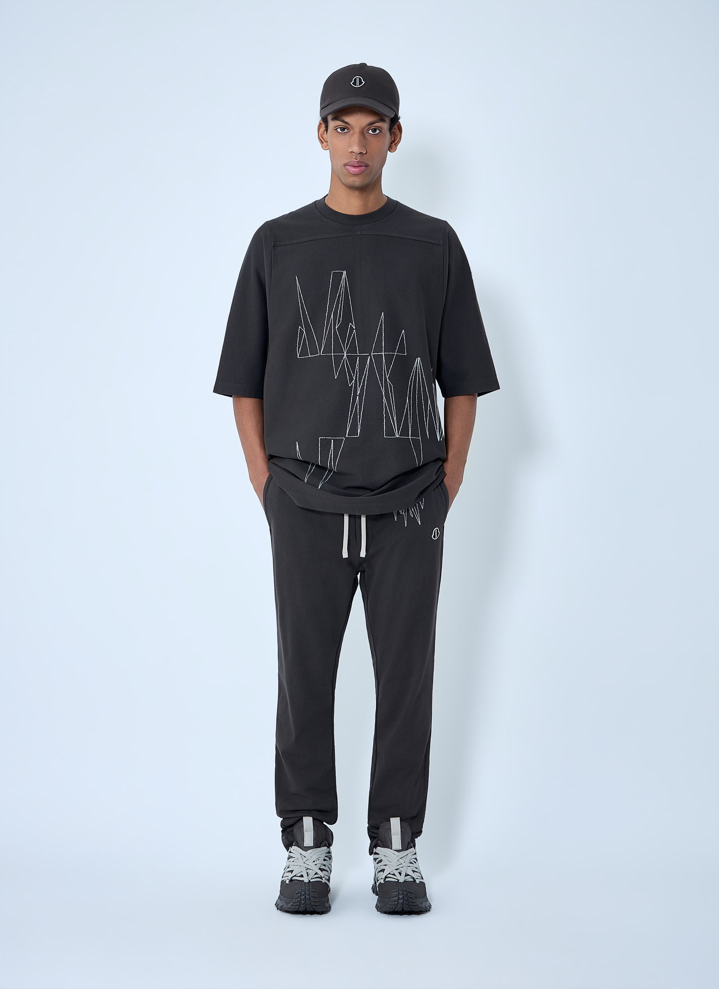 Moncler + Rick Owens Women Elasticated Waist Drawstring Pants MONCLER