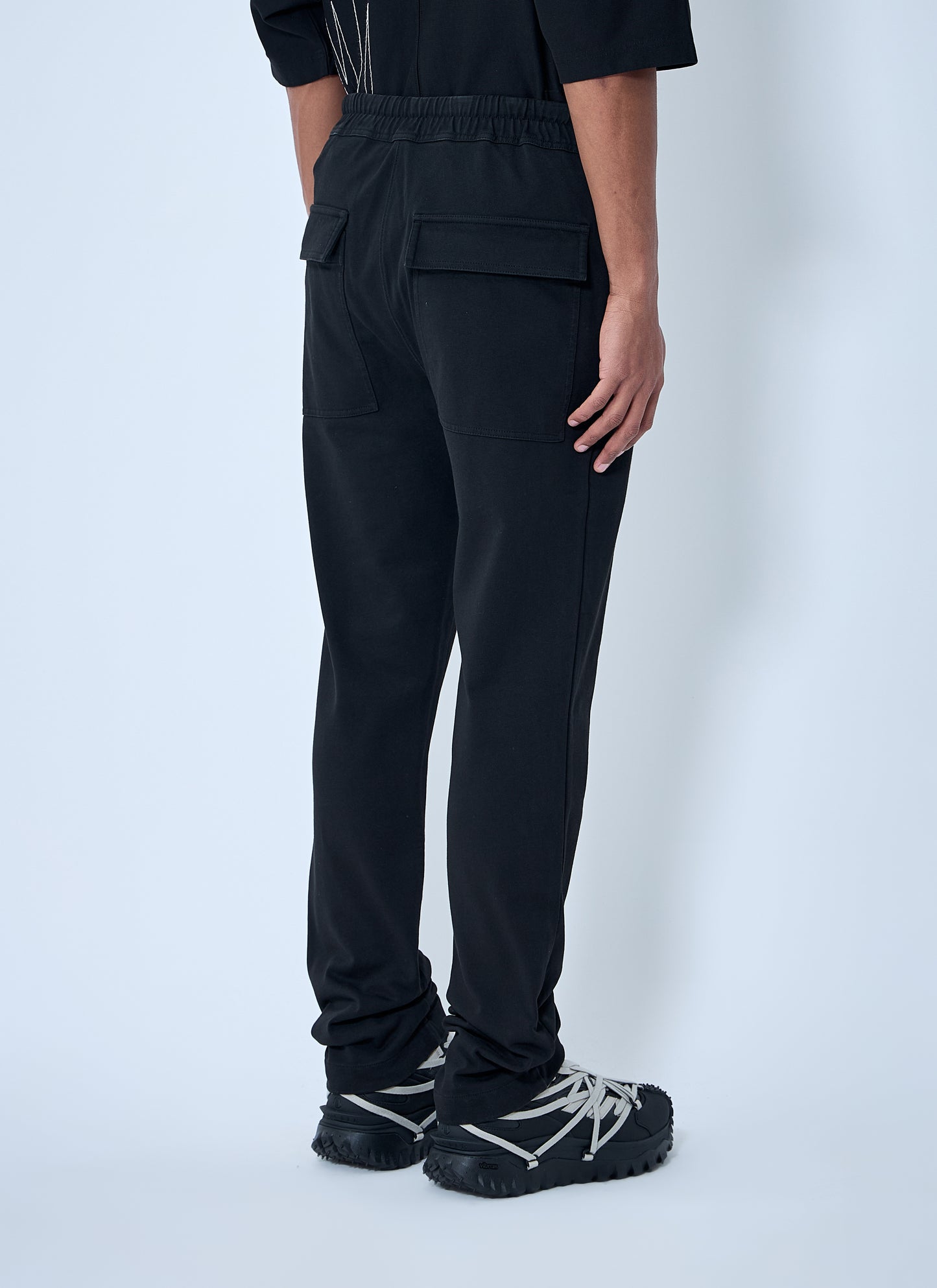 Moncler + Rick Owens Men Elasticated Waist Drawstring Pants MONCLER