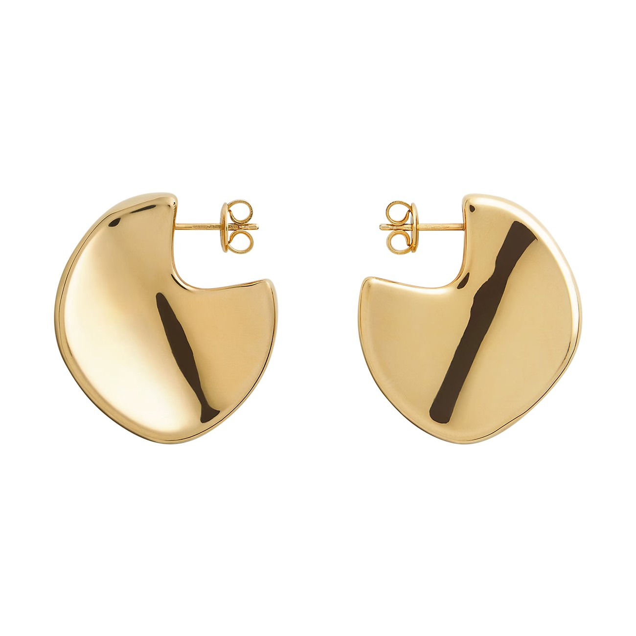 Bottega Veneta Women Medium Disc Earrings BOTTEGA VENETA