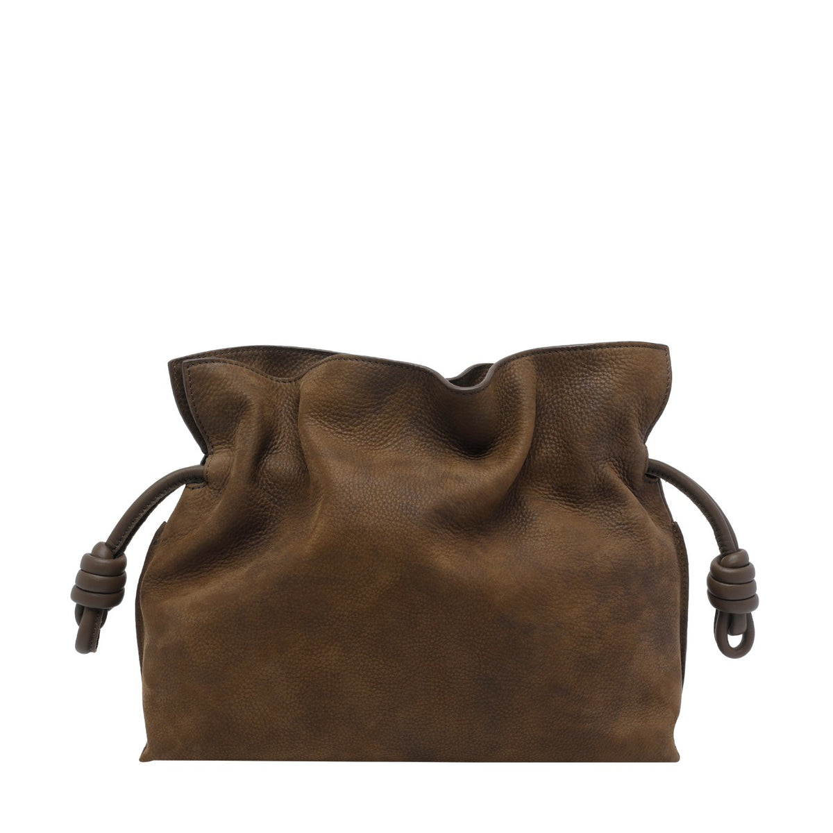 Loewe Women Medium Flamenco Nabuk Clutch LOEWE