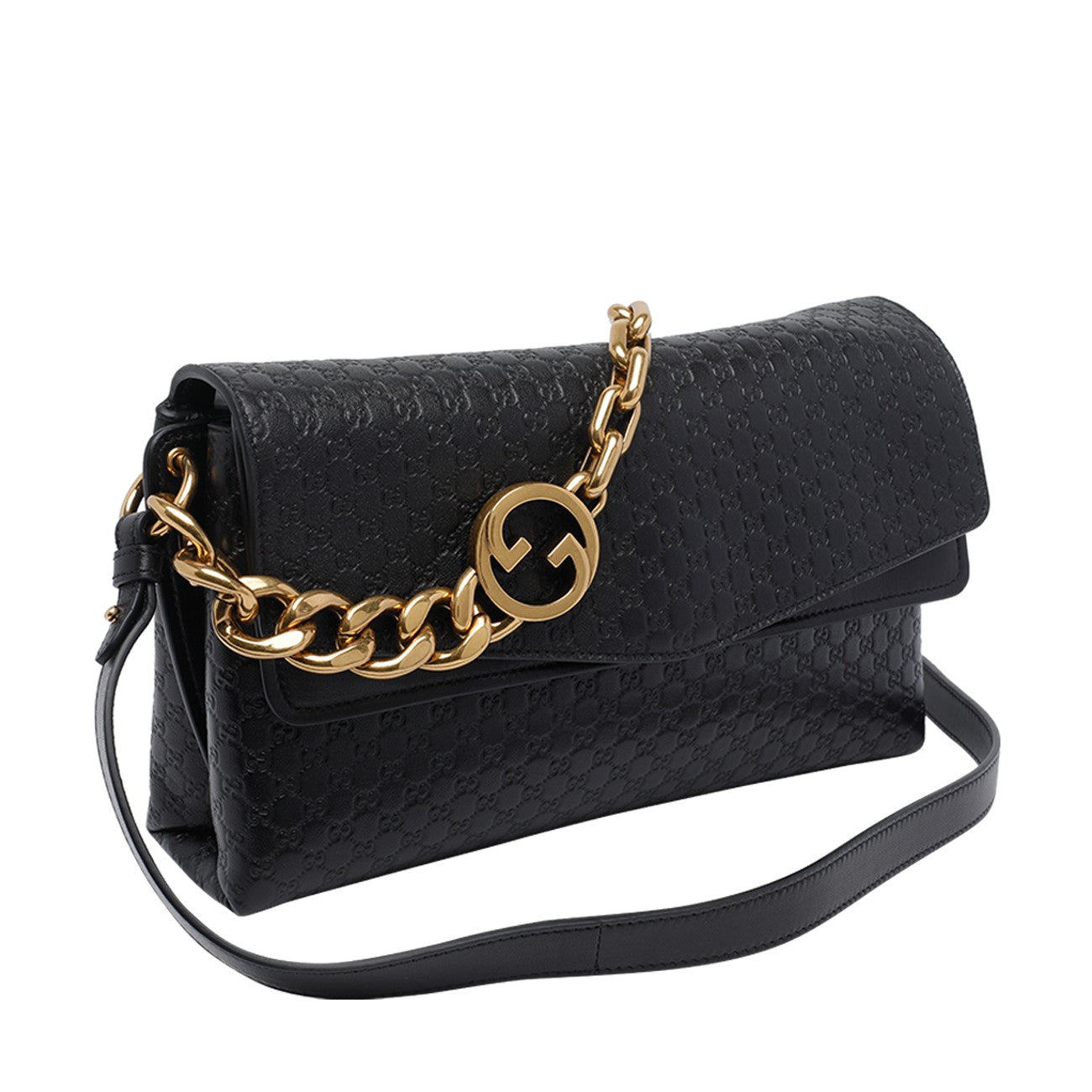 Gucci Women Medium Gg Chain Shoulder Bag GUCCI