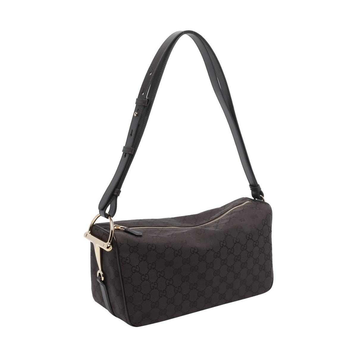 Gucci Women Medium Gucci Half Horsebit Shoulder Bag GUCCI
