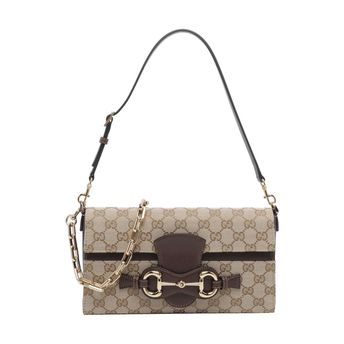 Gucci Women Medium Horsebit Ristretto Shoulder Bag GUCCI