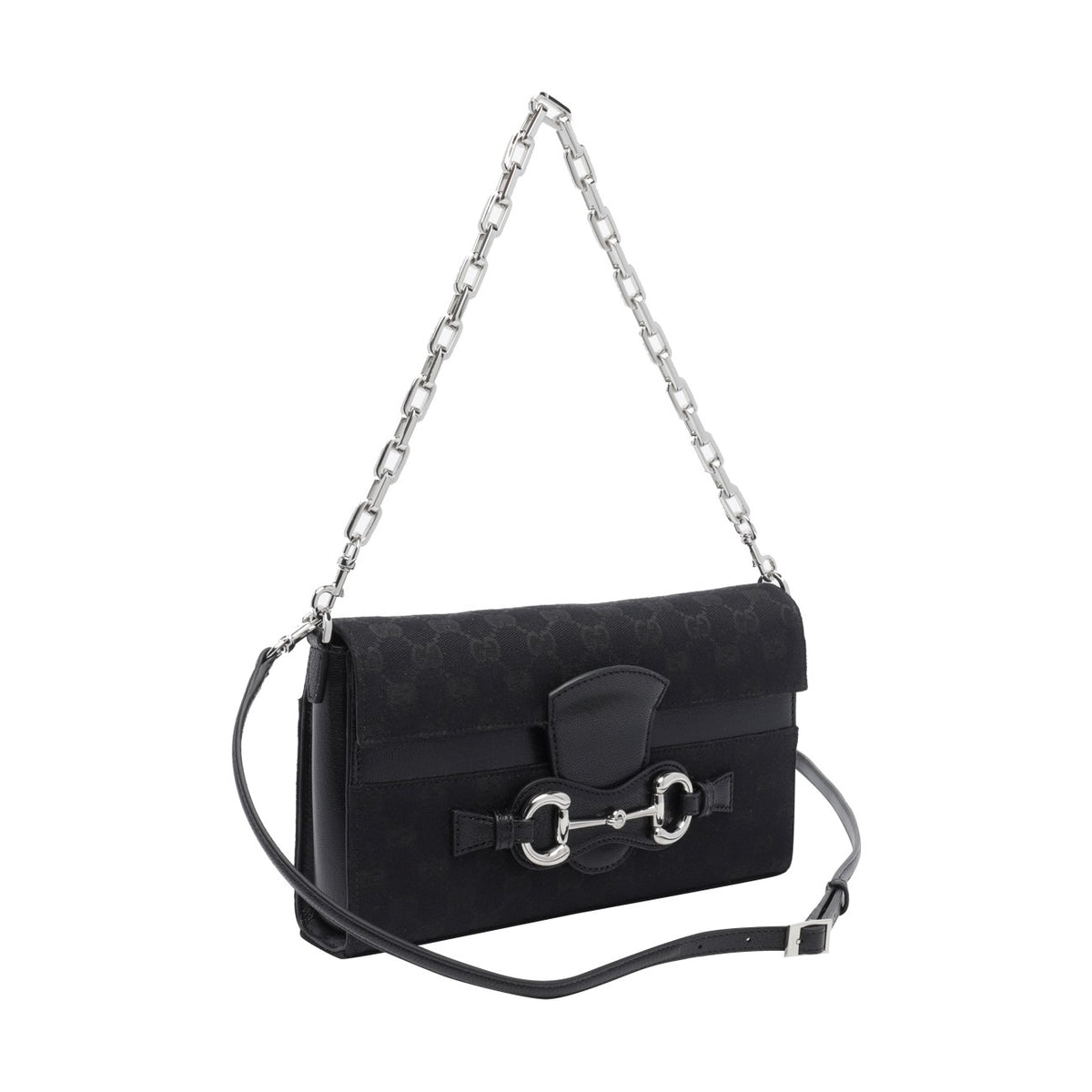 Gucci Women Medium Horsebit Ristretto Shoulder Bag GUCCI
