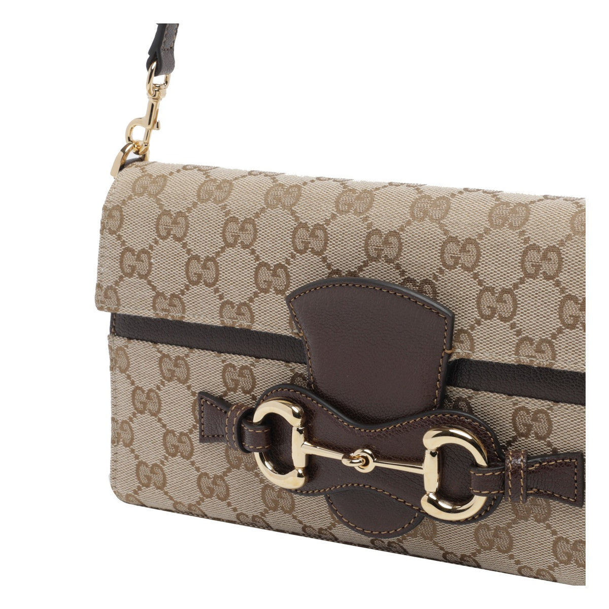 Gucci Women Medium Horsebit Ristretto Shoulder Bag GUCCI