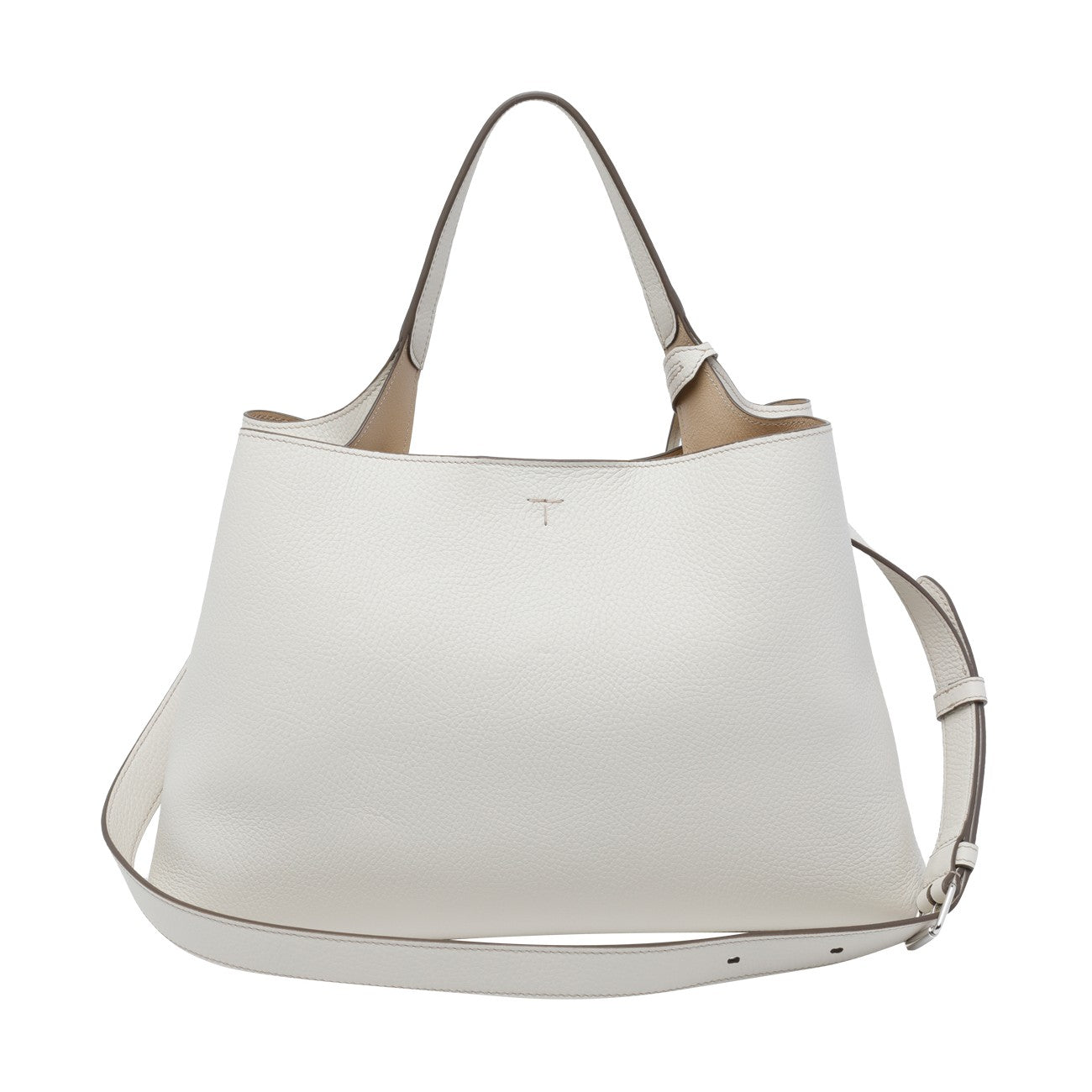 Tod's Women Medium Leather Handbag With T Timeless Charm TOD'S