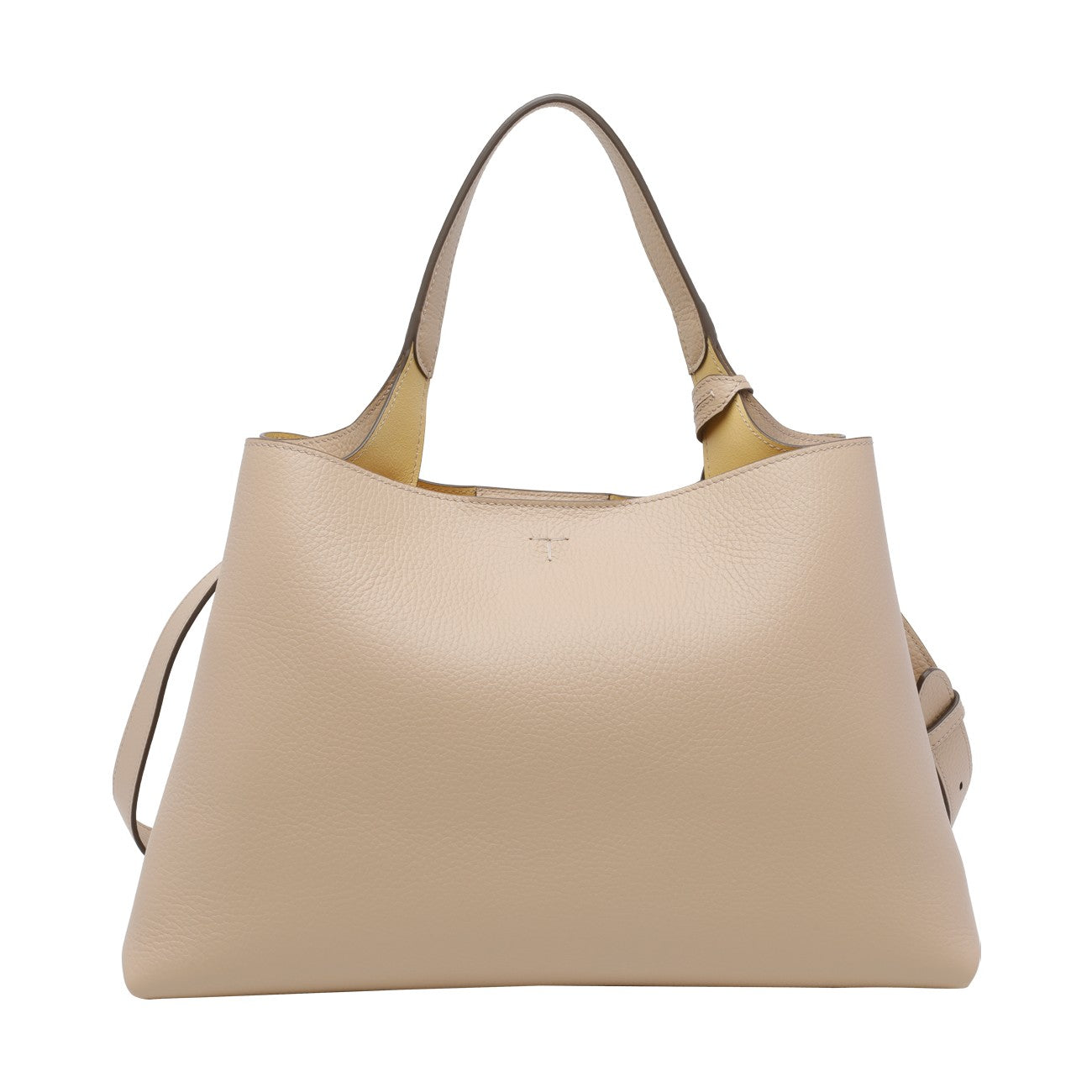 Tod's Women Medium Leather Handbag With T Timeless Charm TOD'S