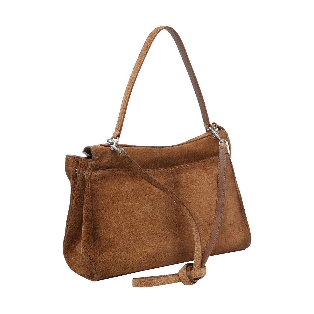 Balenciaga Women Medium Rodeo Suede Handbag BALENCIAGA