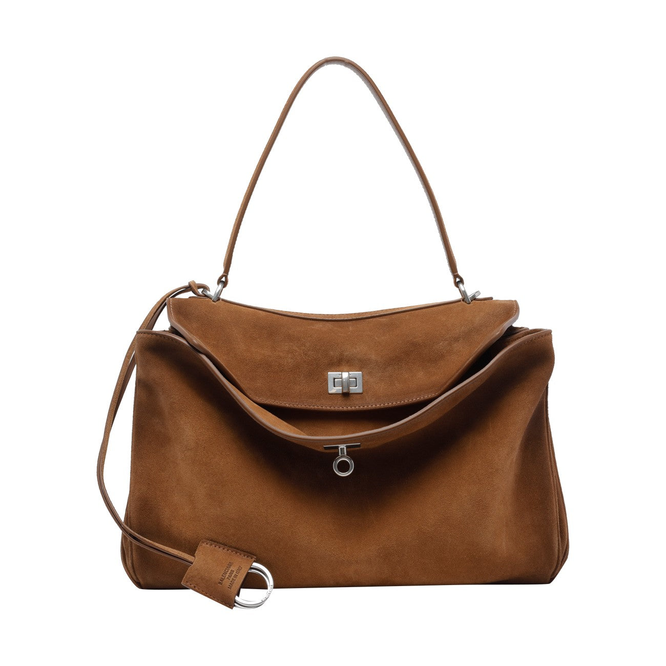 Balenciaga Women Medium Rodeo Suede Handbag BALENCIAGA