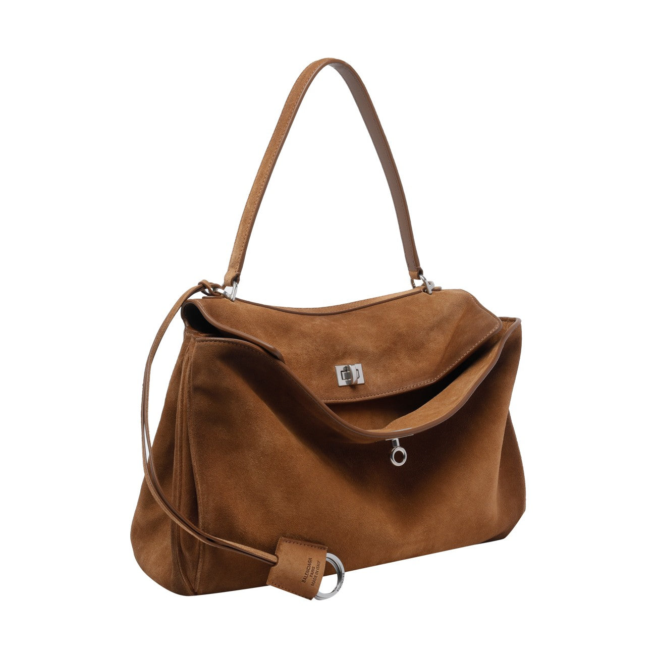 Balenciaga Women Medium Rodeo Suede Handbag BALENCIAGA