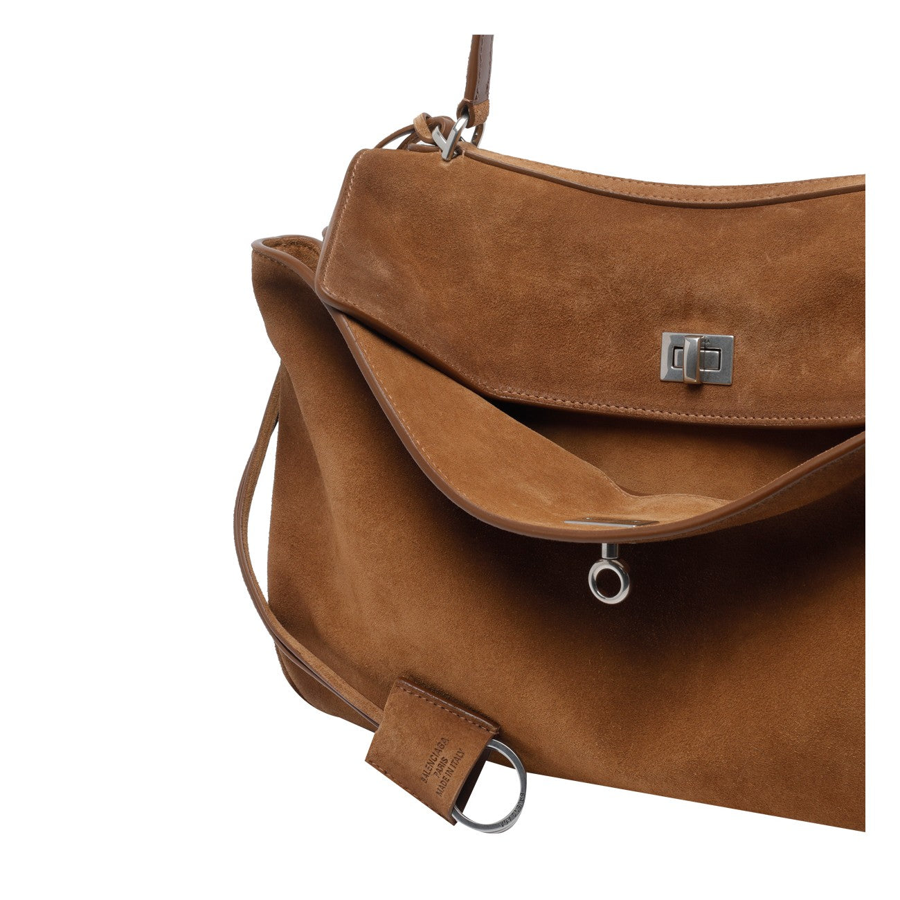 Balenciaga Women Medium Rodeo Suede Handbag BALENCIAGA