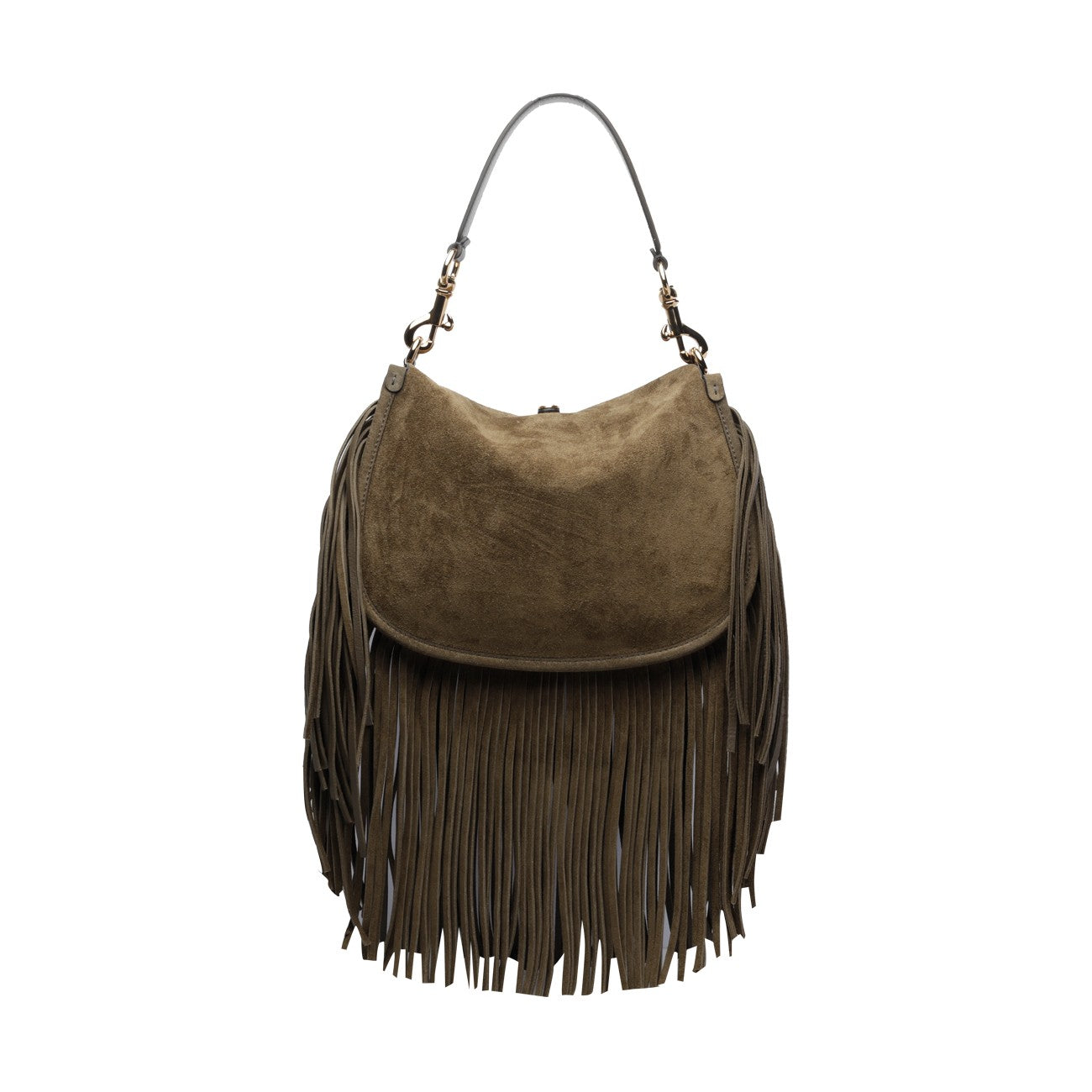 Etro Women Medium Suede Pony Shoulder Bag ETRO
