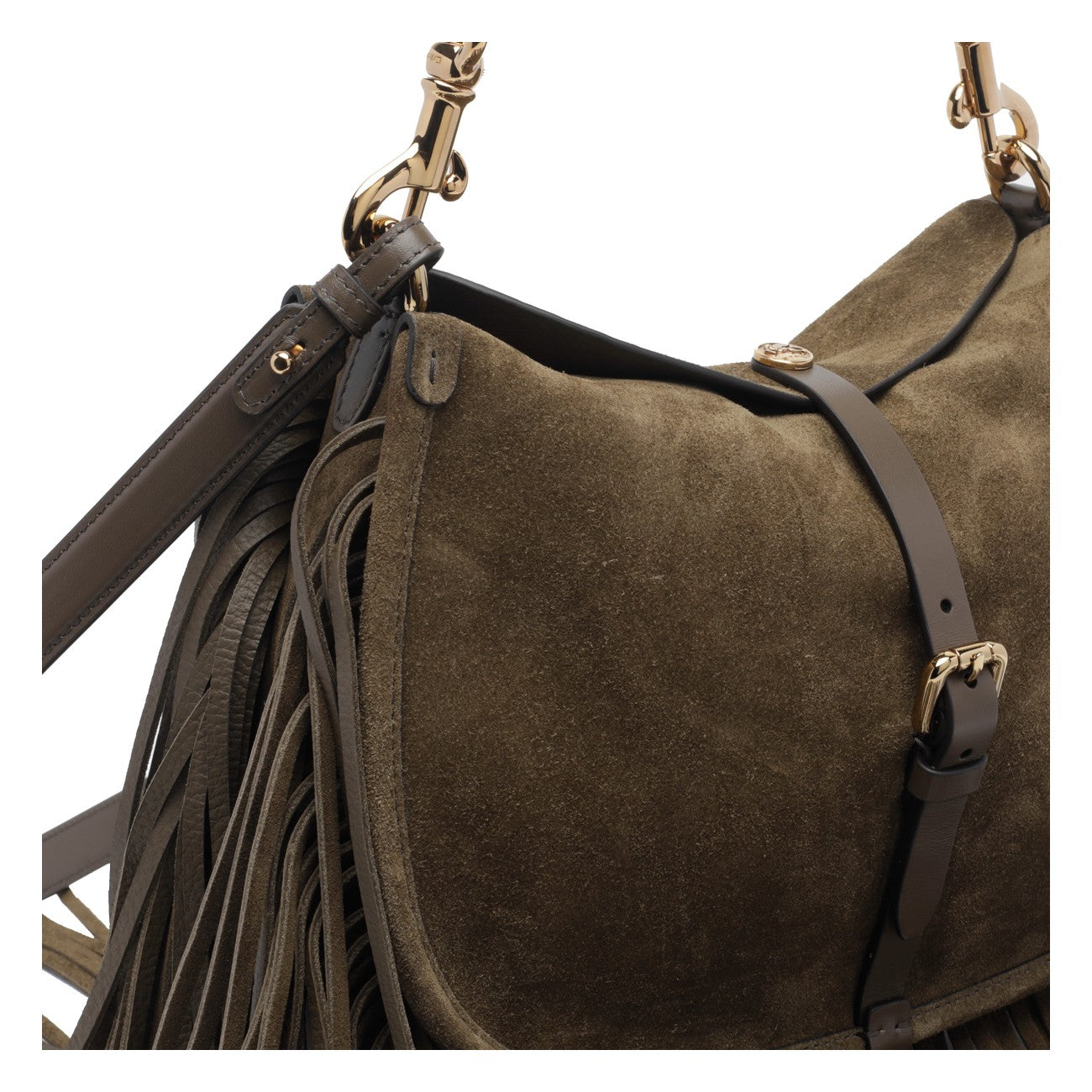 Etro Women Medium Suede Pony Shoulder Bag ETRO