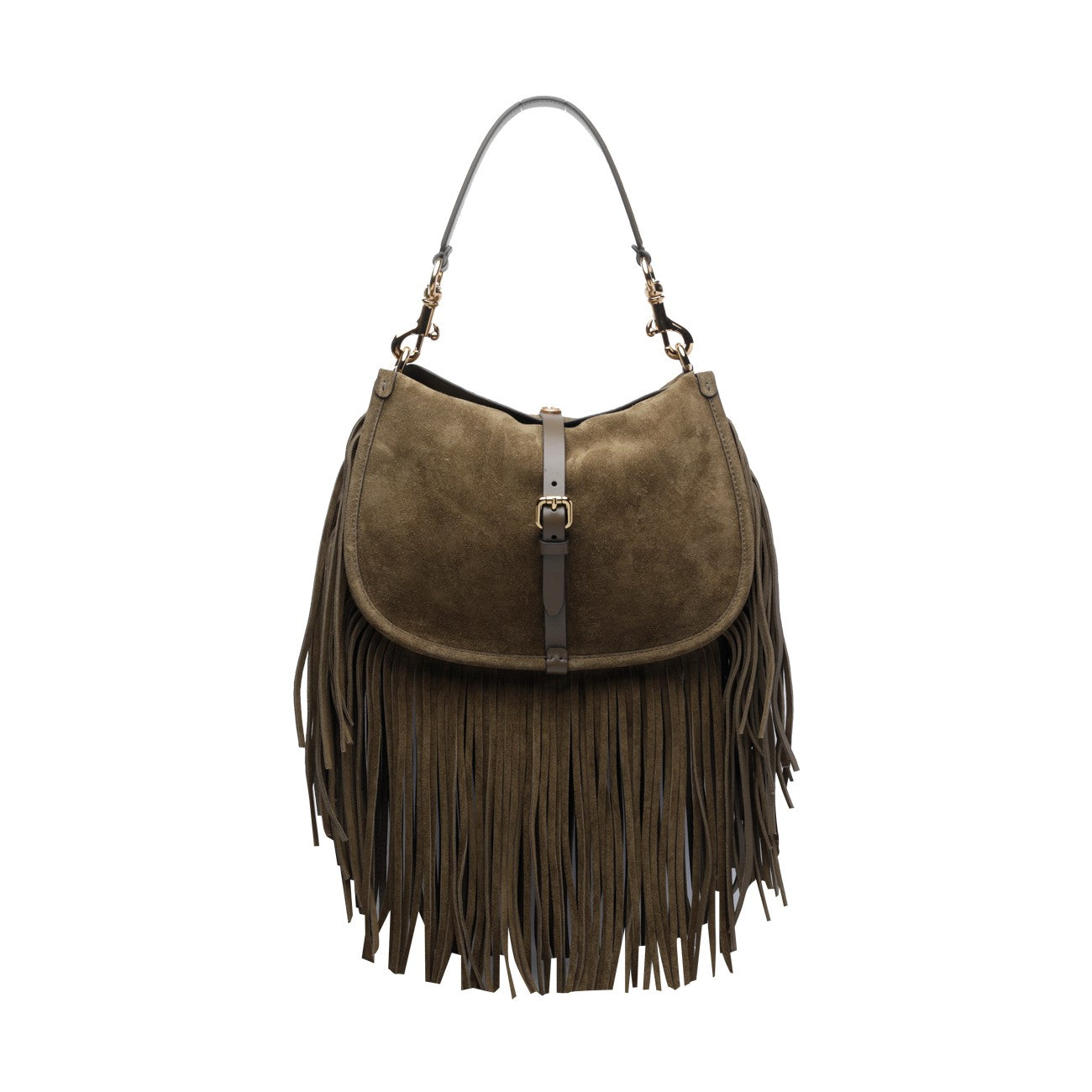 Etro Women Medium Suede Pony Shoulder Bag ETRO