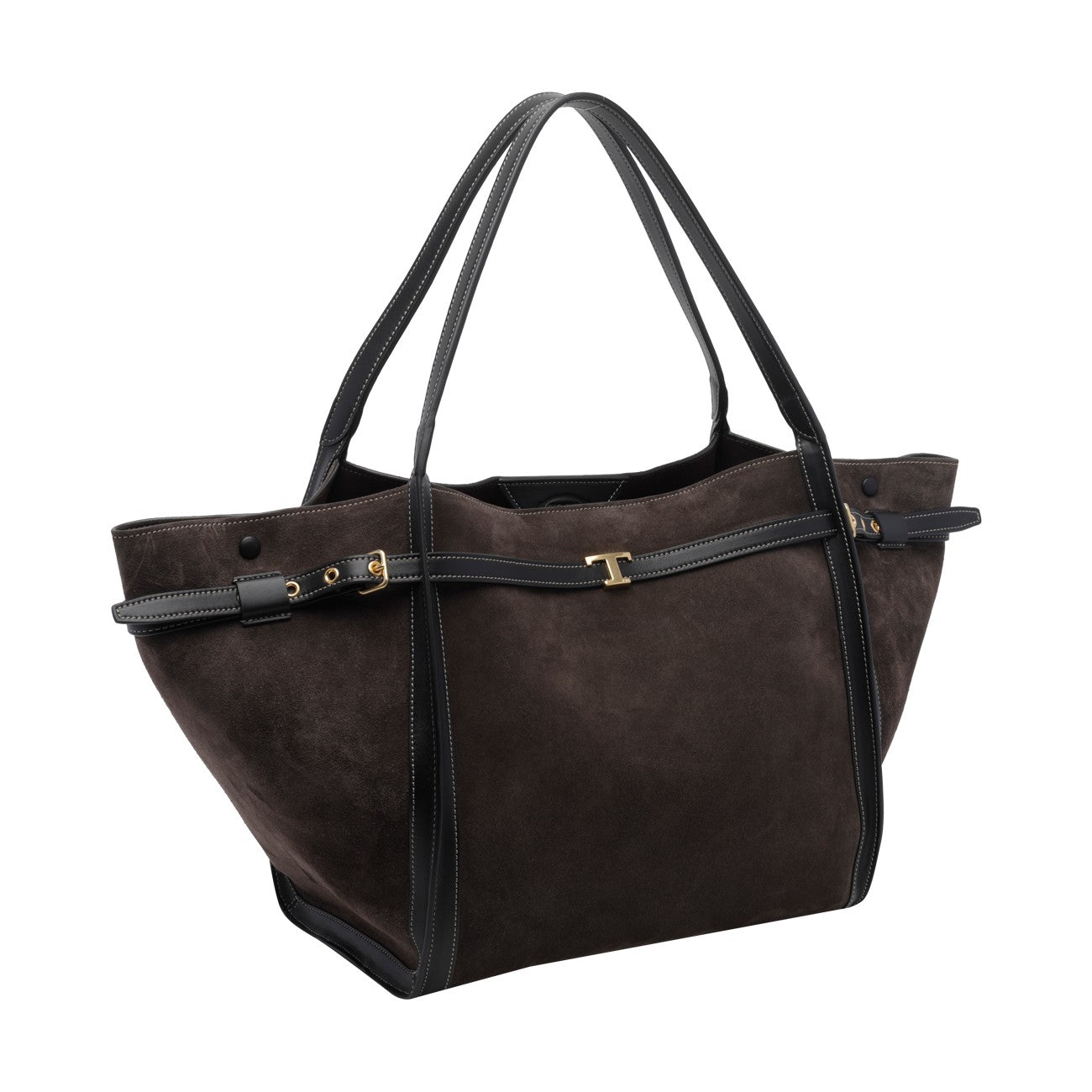Tod's Women Medium Suede T Signature Shopping Bag TOD'S