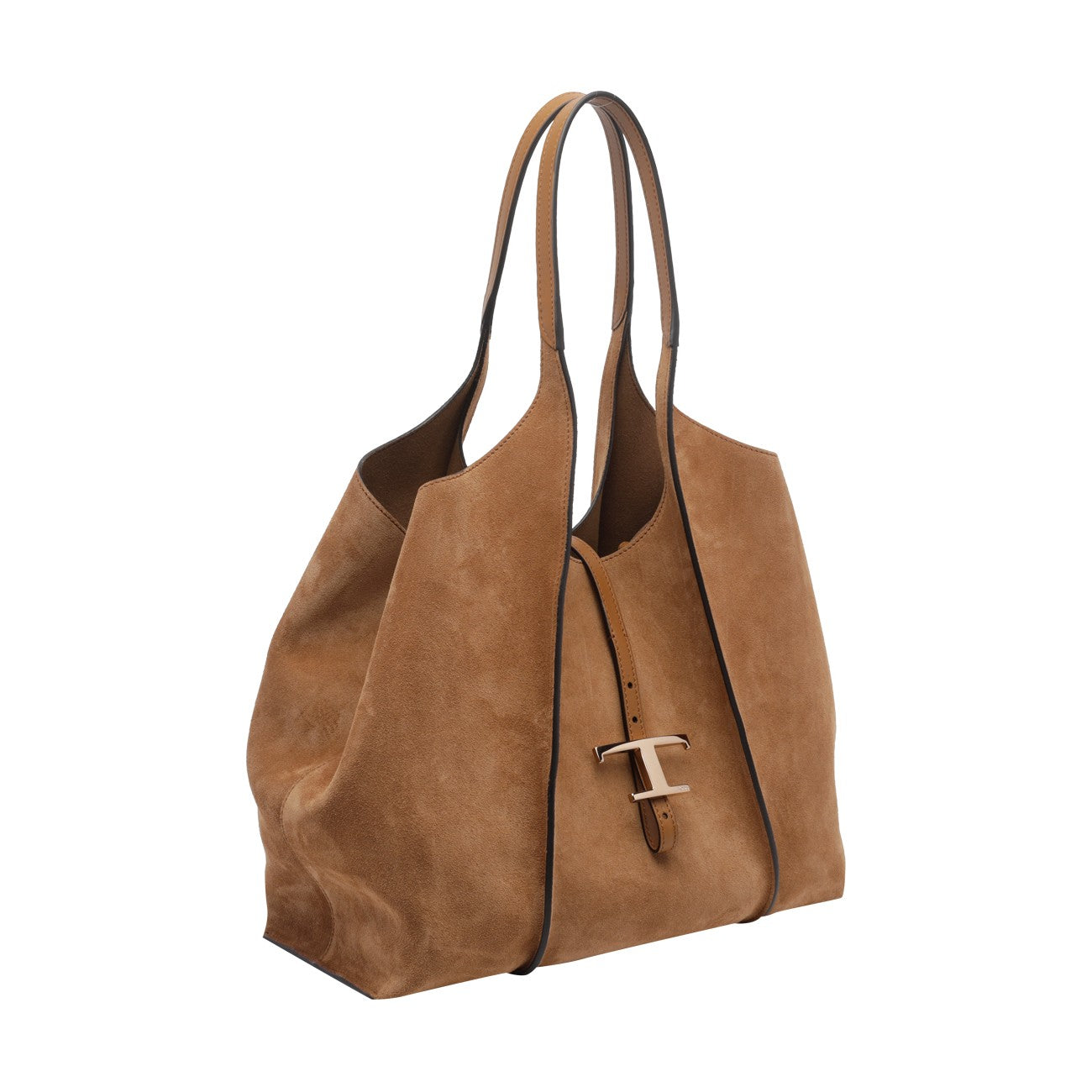Tod's Women Medium Suede T Timeless Shopping Bag TOD'S