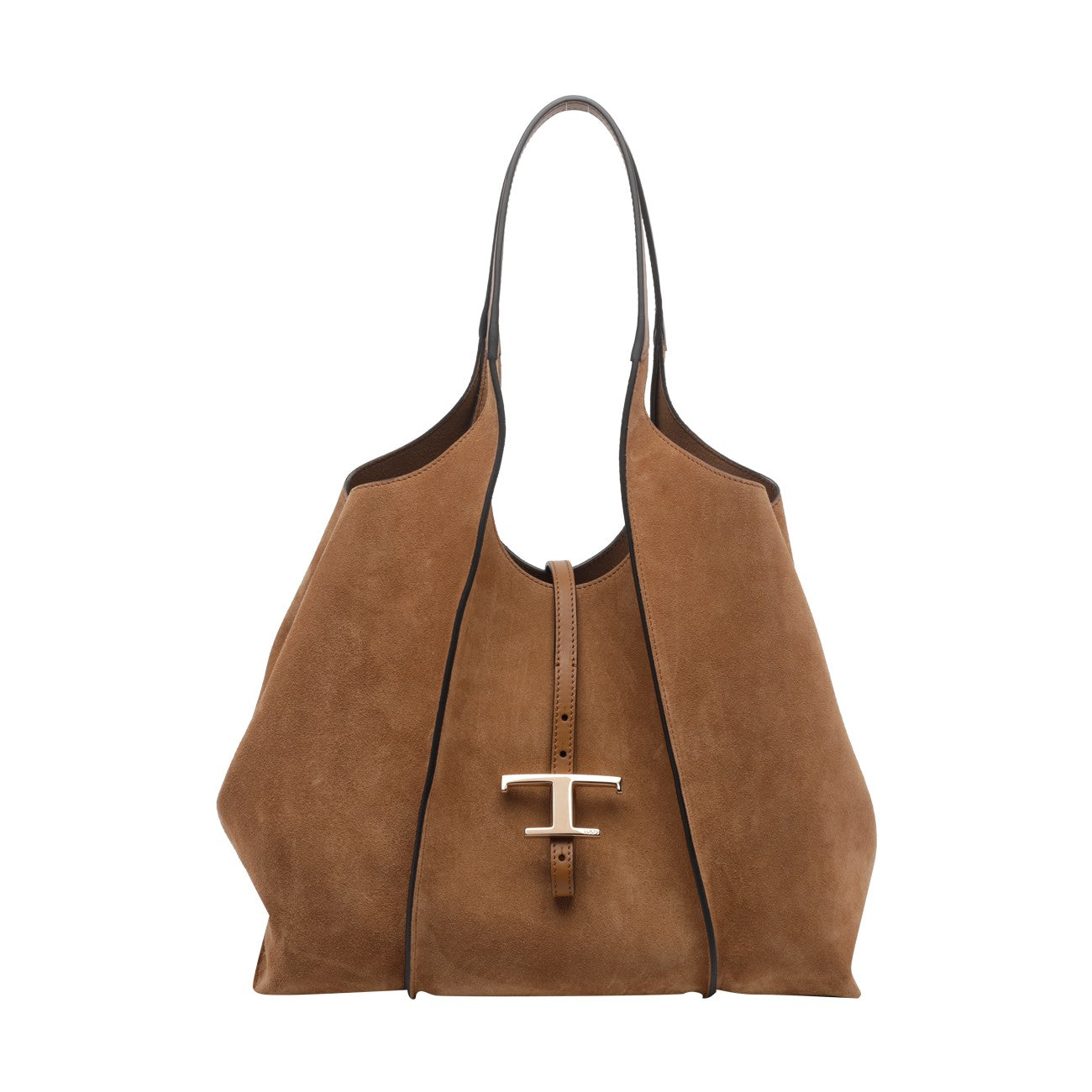 Tod's Women Medium Suede T Timeless Shopping Bag TOD'S