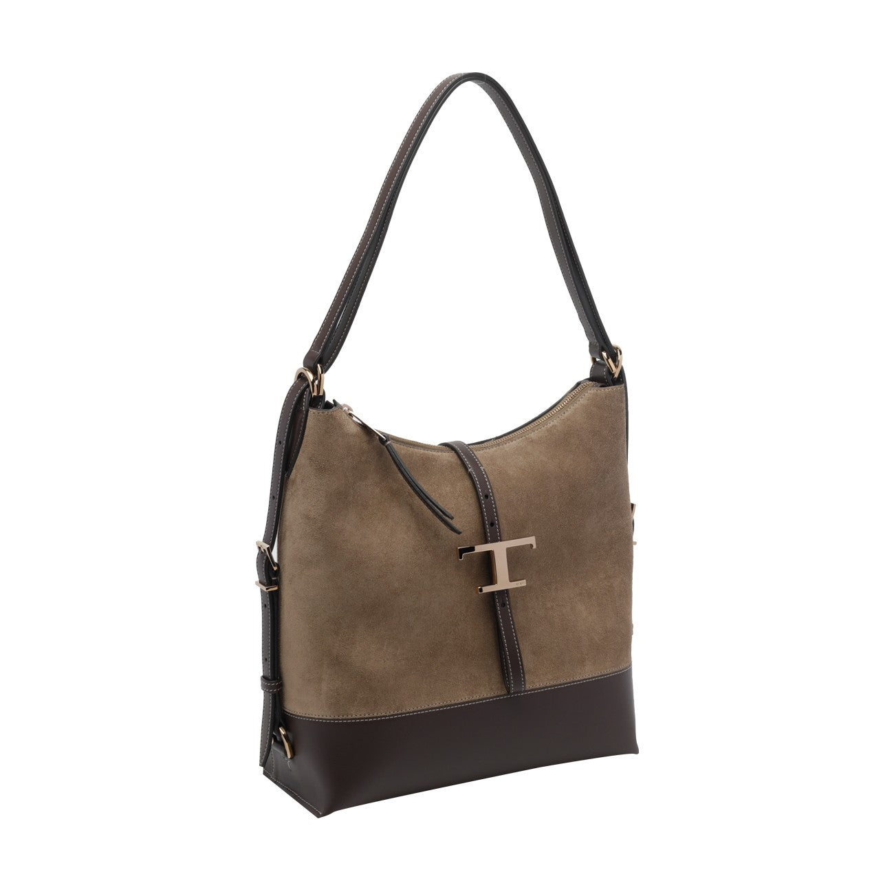 Tod's Women Medium T-Timeless Suede Backpack And Shoulder Bag TOD'S