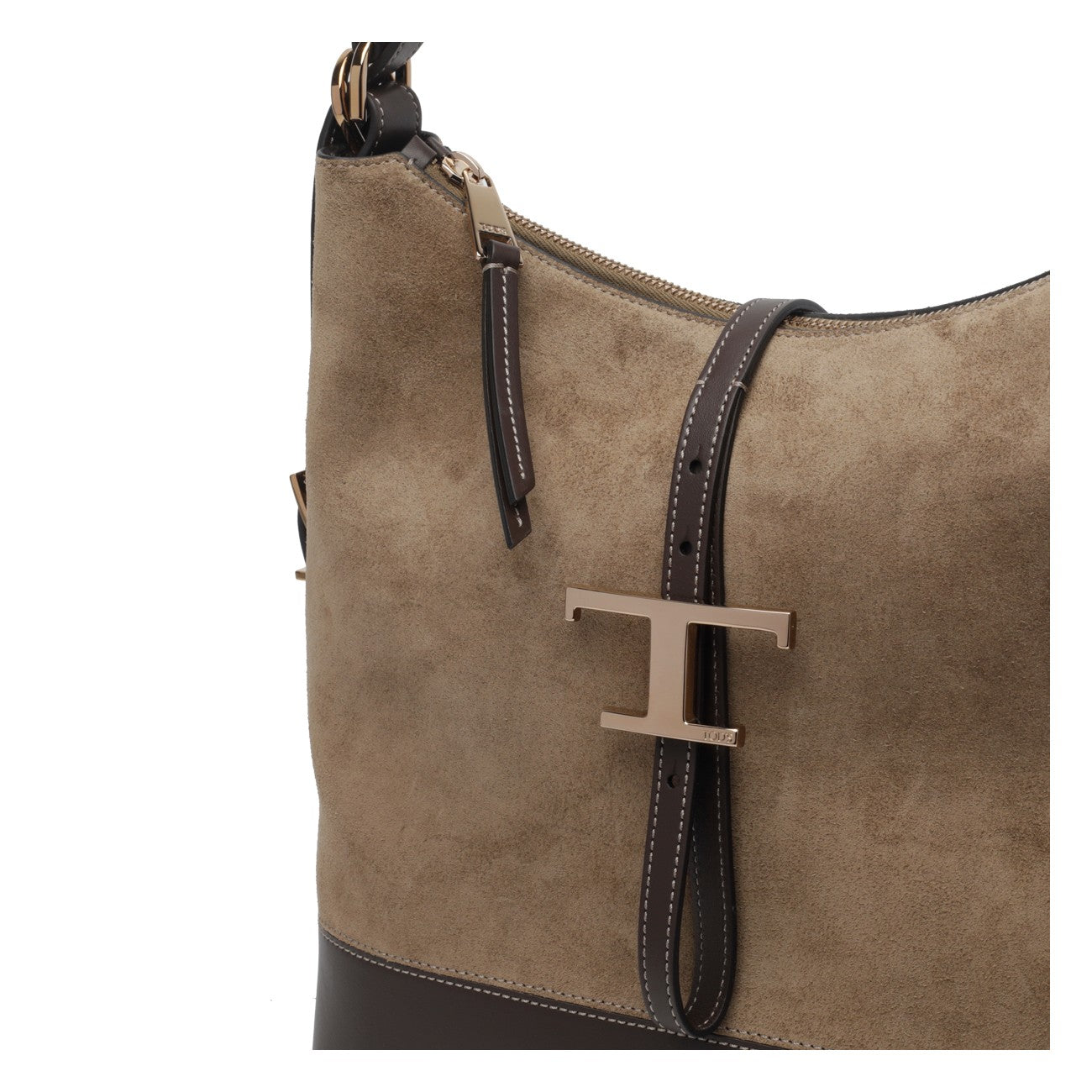 Tod's Women Medium T-Timeless Suede Backpack And Shoulder Bag TOD'S