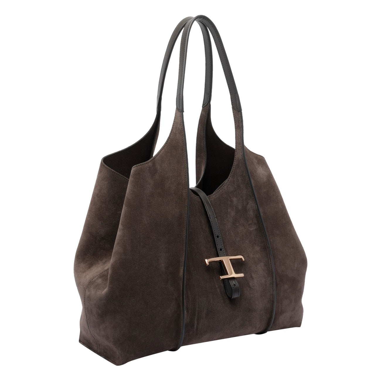 Tod's Women Medium  T-Timeless Suede Shopping Bag TOD'S