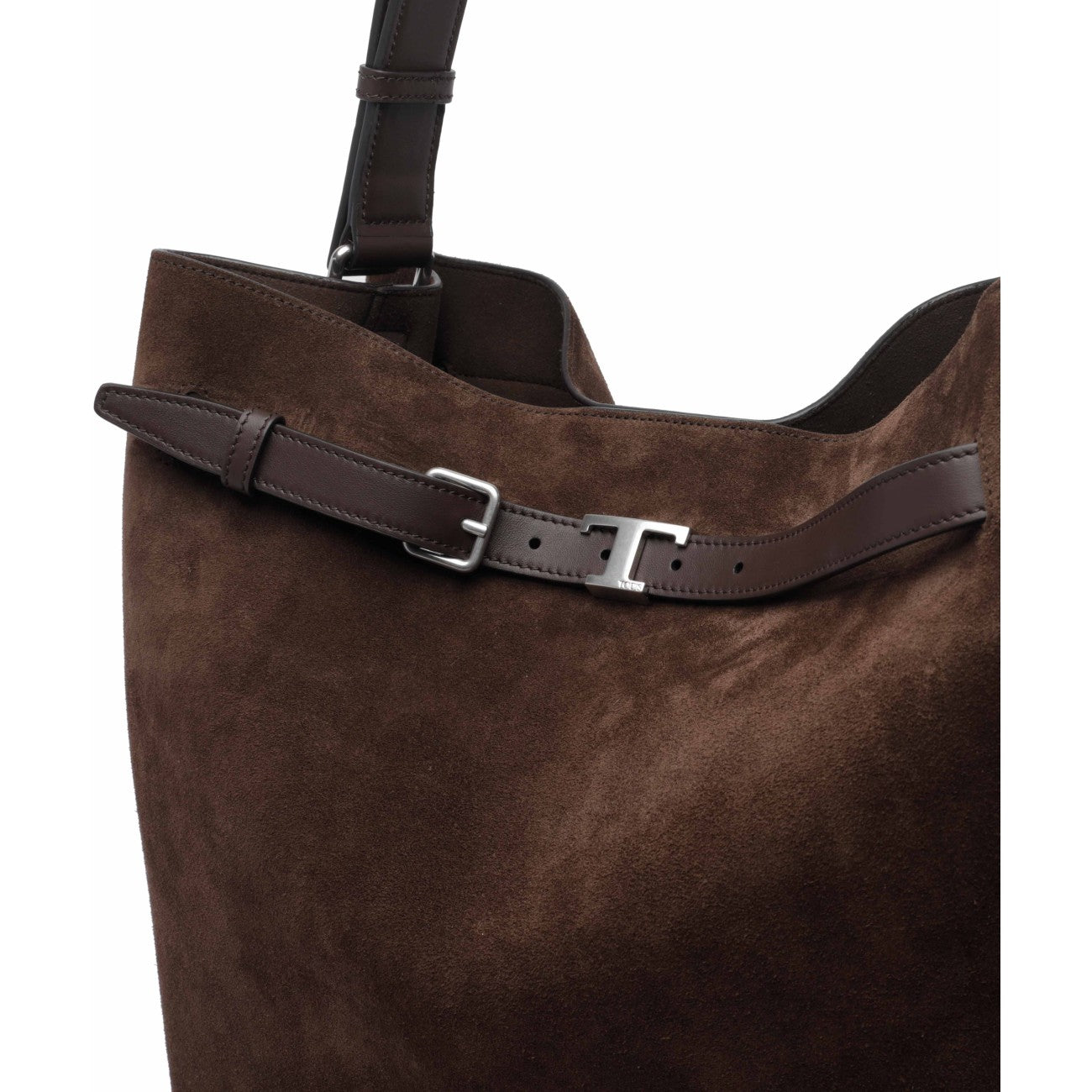 Tod's Men Medium Tim Suede Hobo Bag TOD'S